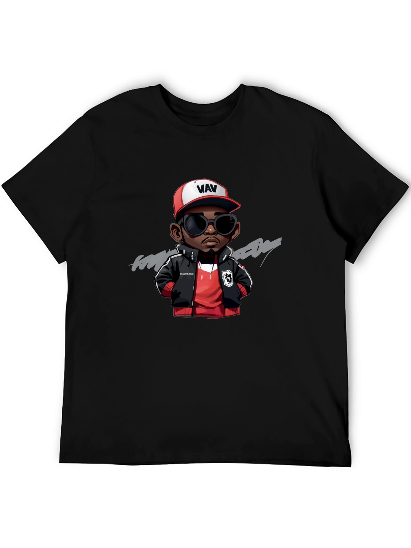 Cartoon Character T-Shirt: Cool Kid Design