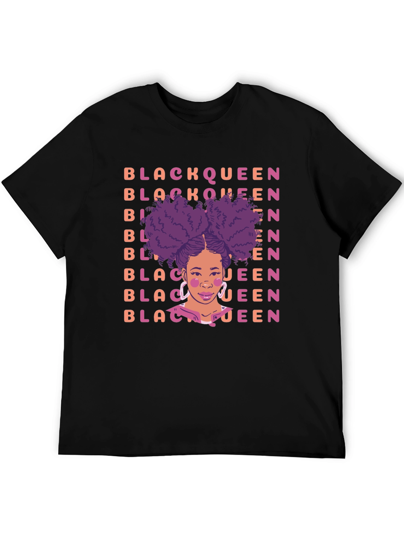 Black Queen Graphic Tee - Stylish & Empowering