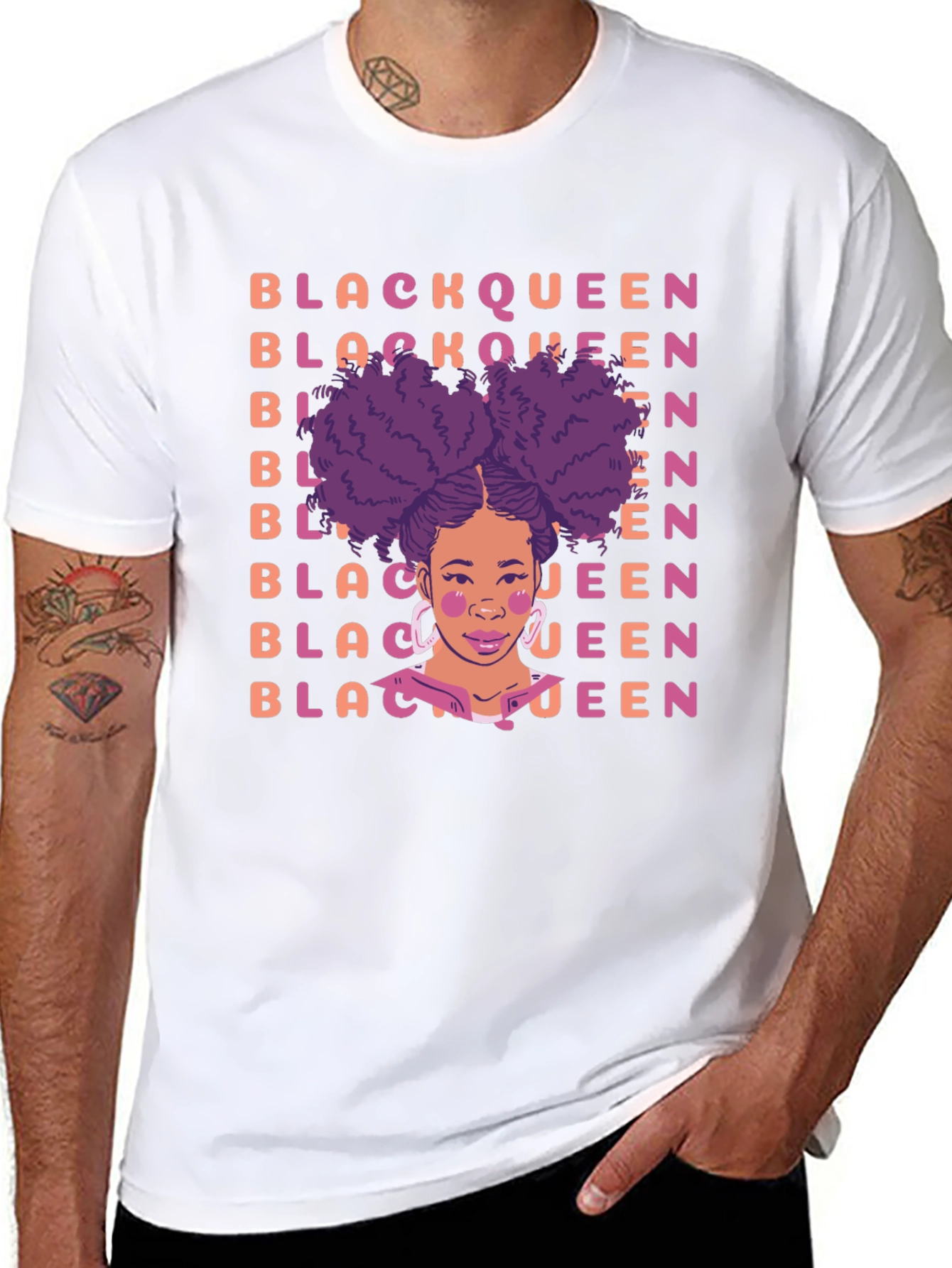 Black Queen Graphic Tee - Stylish & Empowering