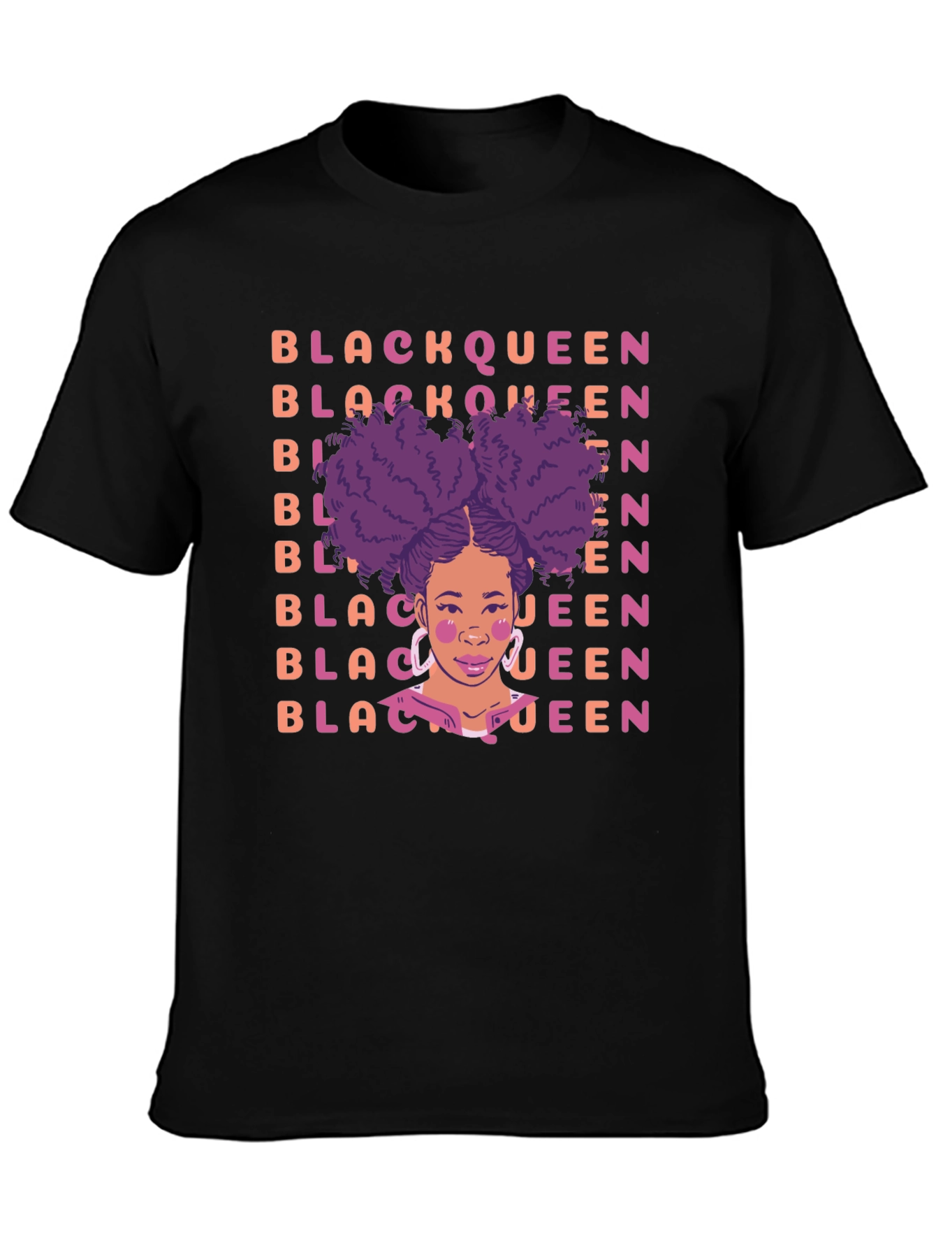 Black Queen Graphic Tee - Stylish & Empowering