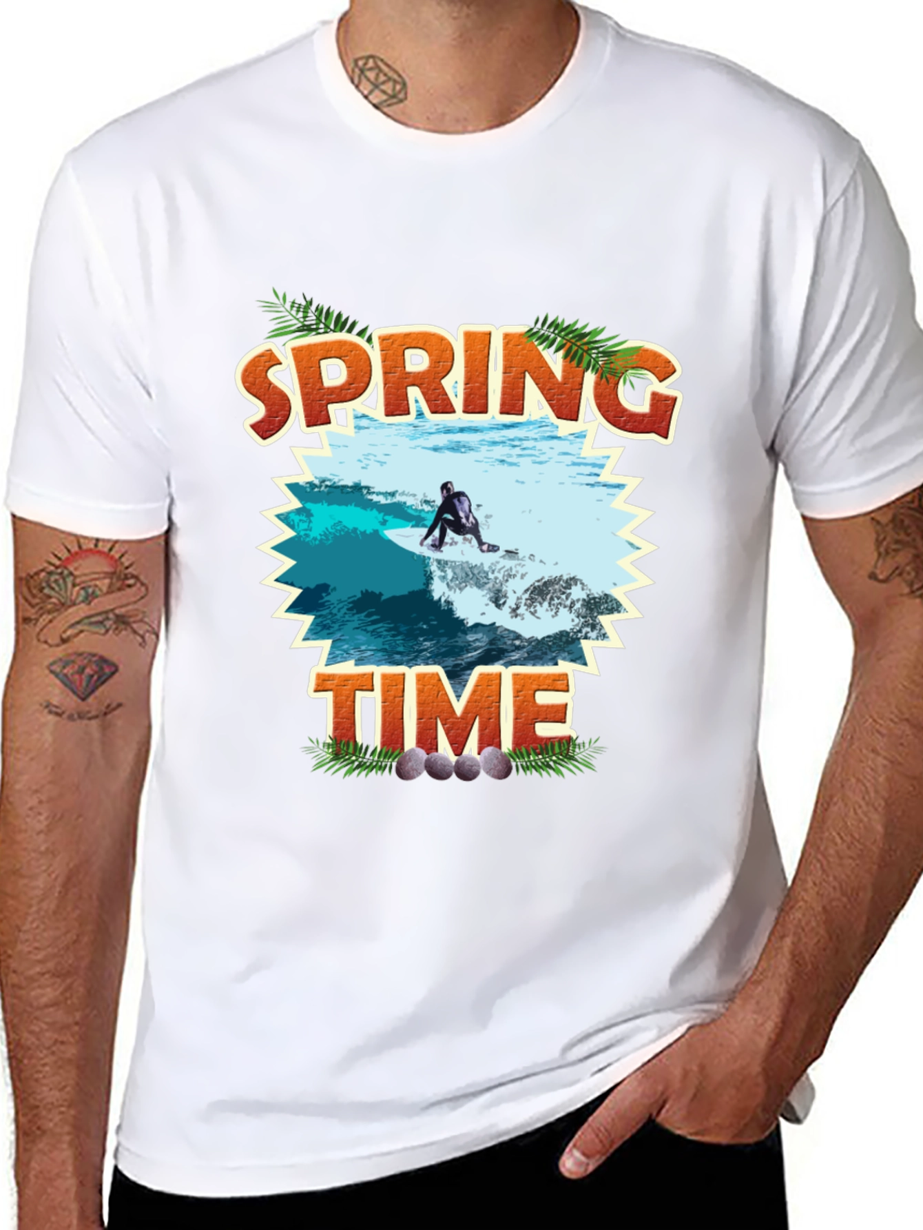 Spring Time Surfer T-Shirt