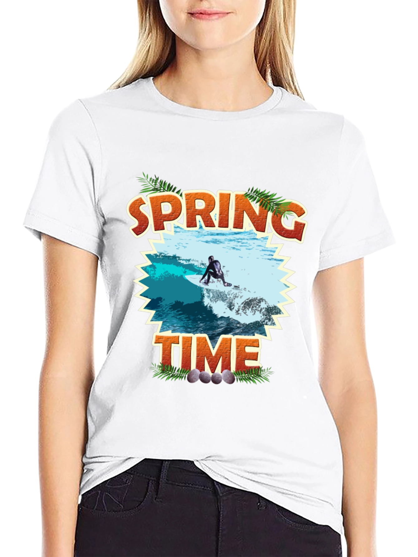 Spring Time Surfer T-Shirt