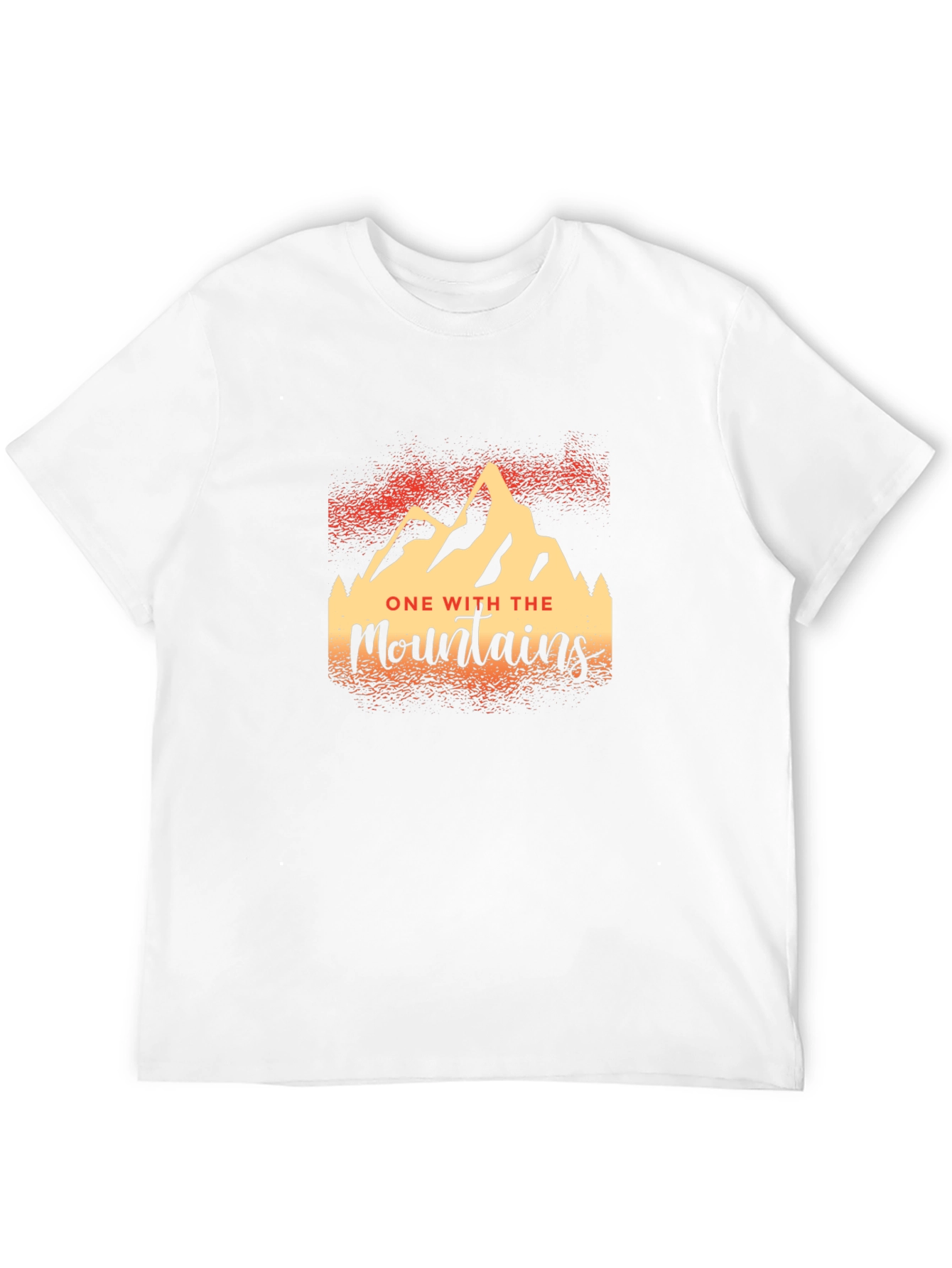 One With The Mountains Graphic T-Shirt