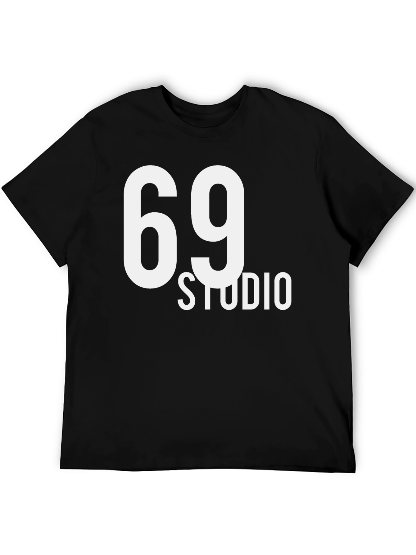 69 Studio Graphic T-Shirt - Mens Black Tee