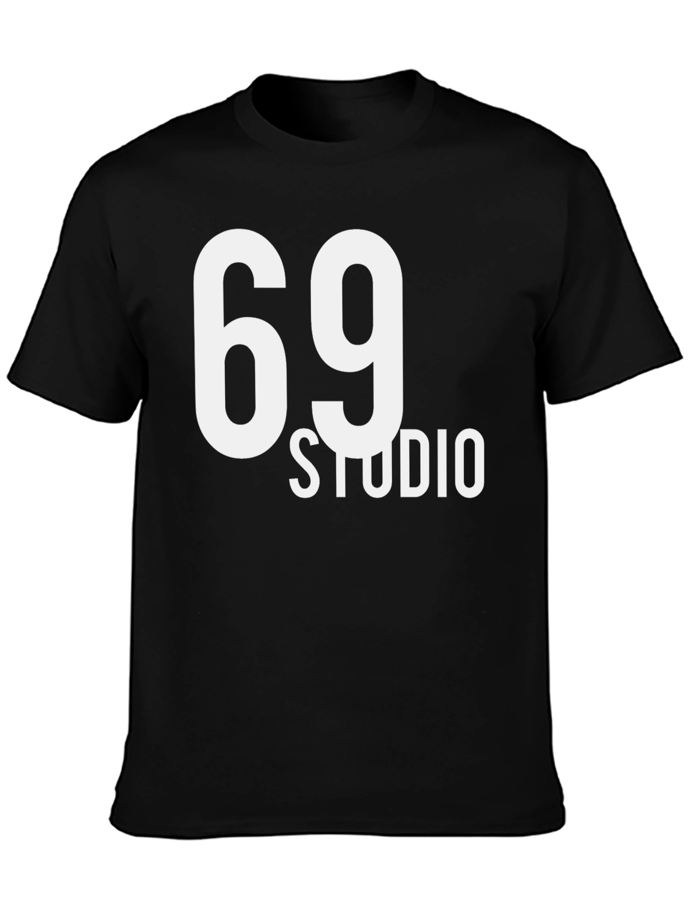 69 Studio Graphic T-Shirt - Mens Black Tee