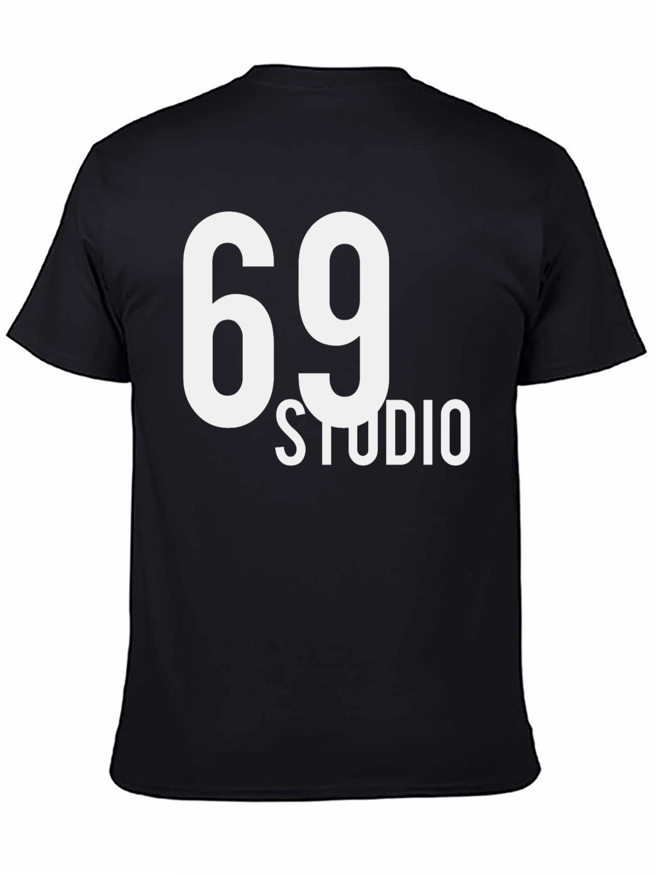69 Studio Graphic T-Shirt - Mens Black Tee