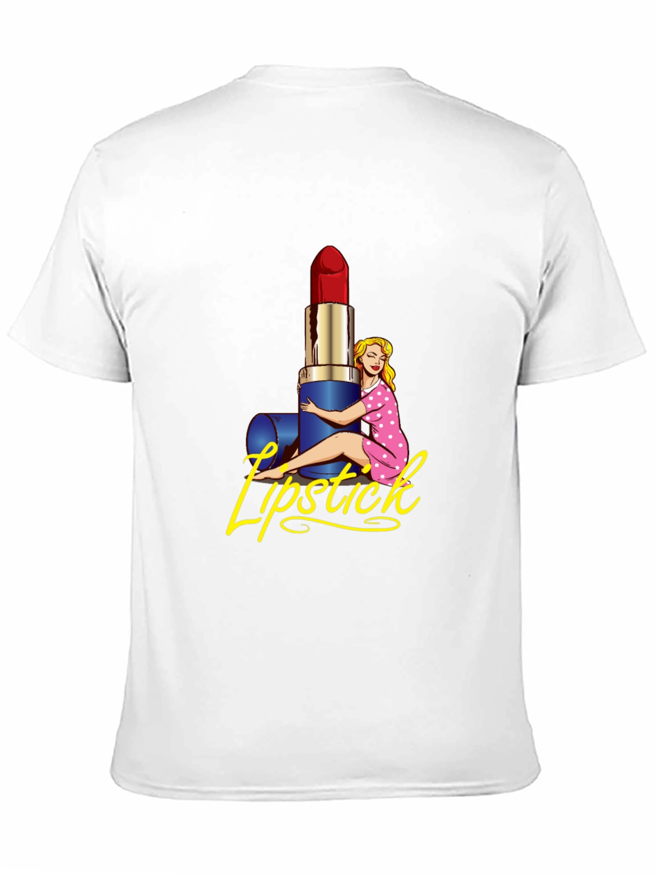 Lipstick Graphic Print T-Shirt