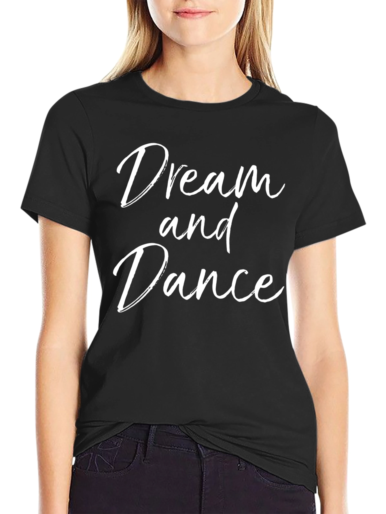 Dream and Dance Black T-Shirt