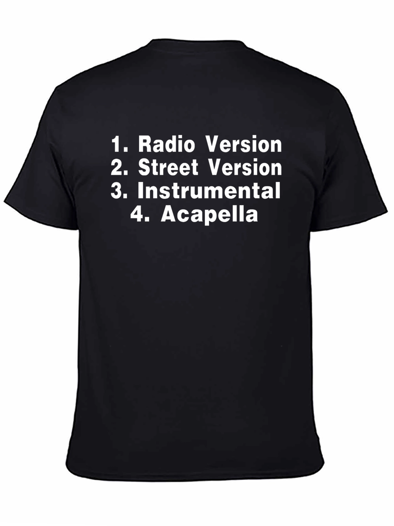 Radio Version T-Shirt: Music Lover Tee