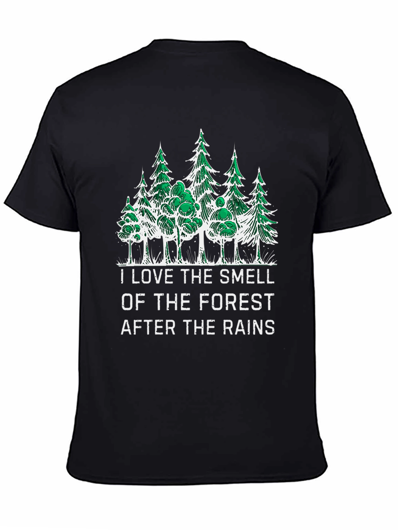 Forest Smell Graphic Tee - Nature Lovers Shirt