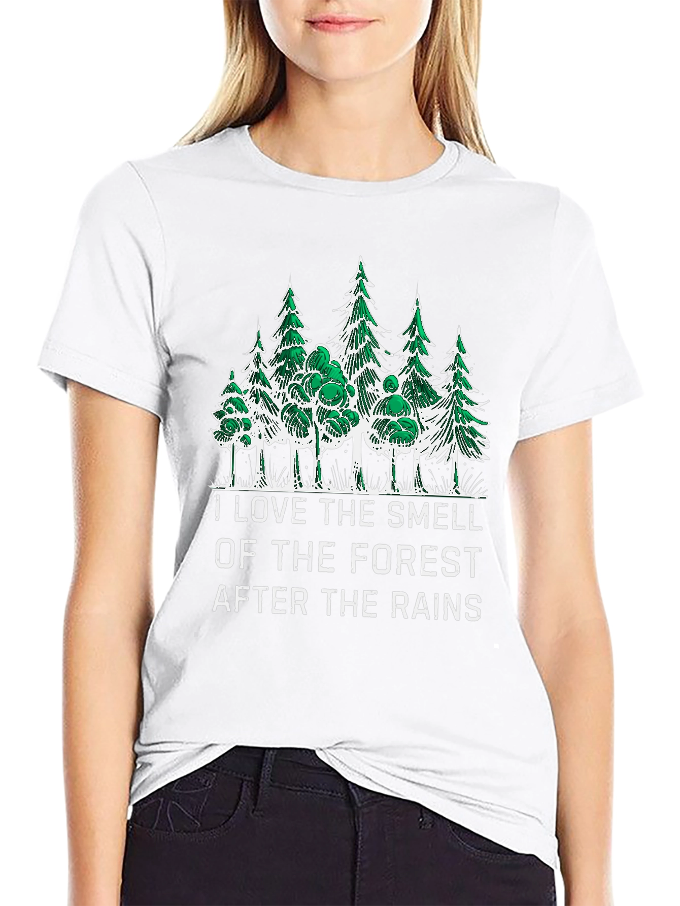 Forest Smell Graphic Tee - Nature Lovers Shirt