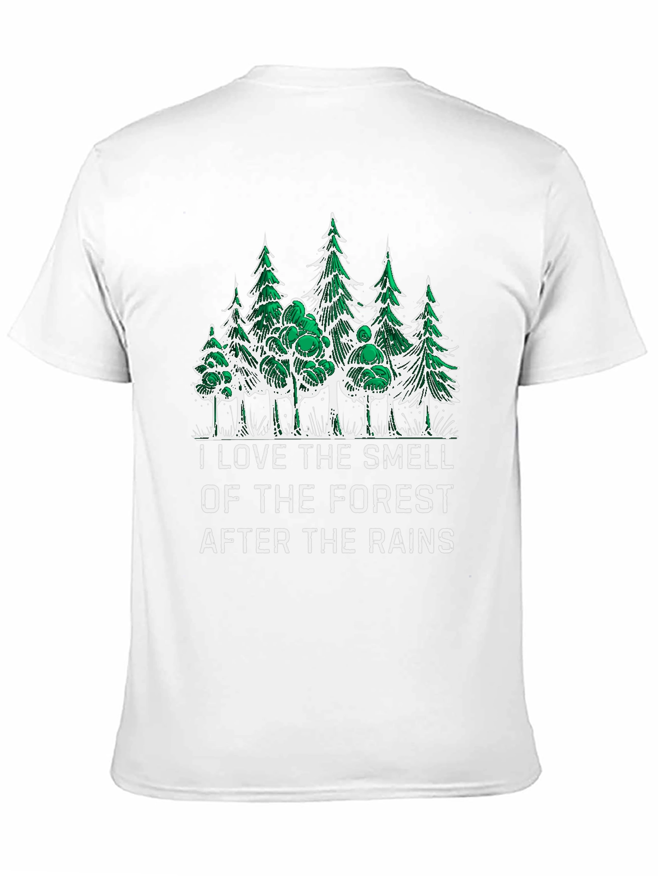 Forest Smell Graphic Tee - Nature Lovers Shirt