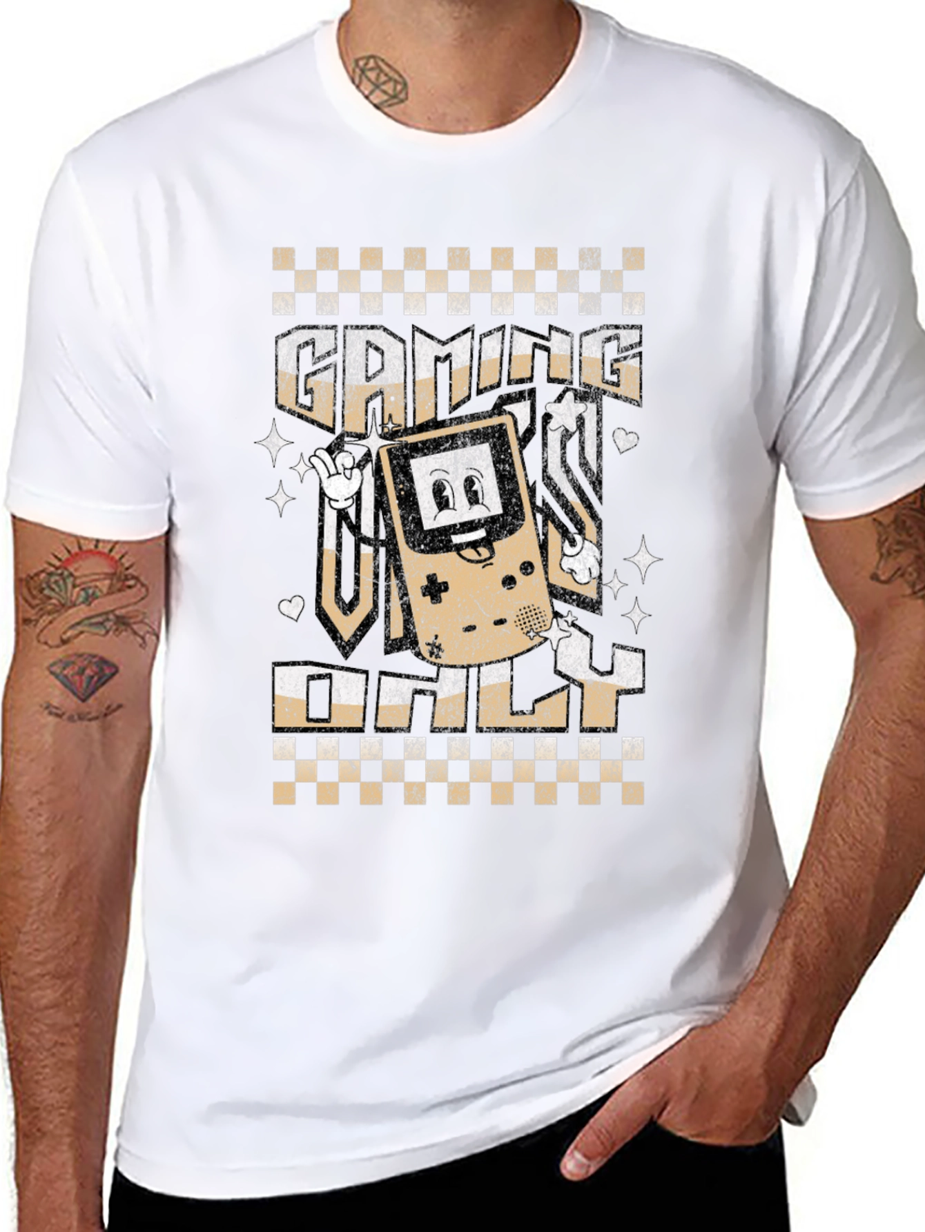 Gaming Only Retro T-Shirt