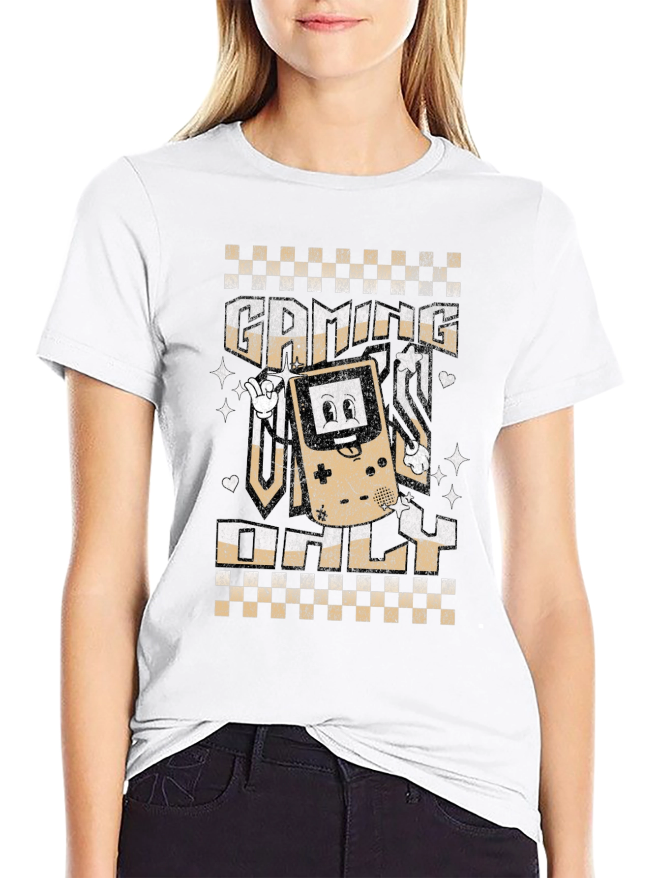Gaming Only Retro T-Shirt