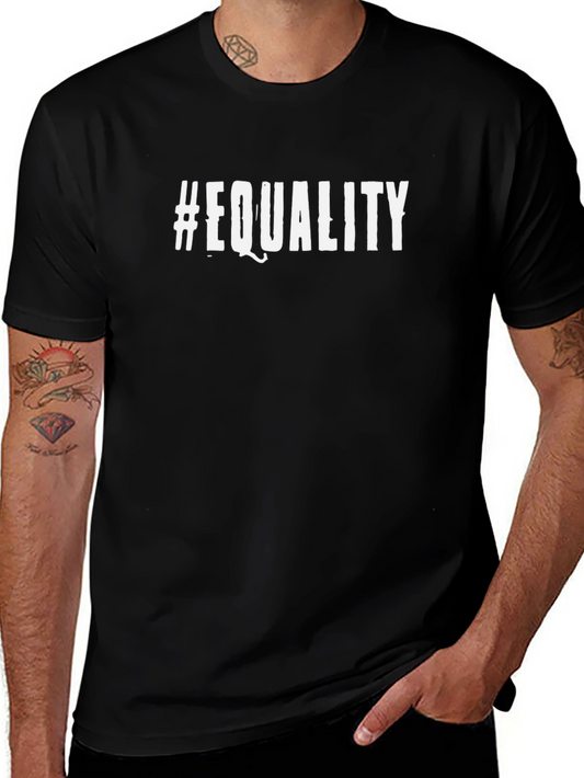Equality Tee - Mens Black T-Shirt