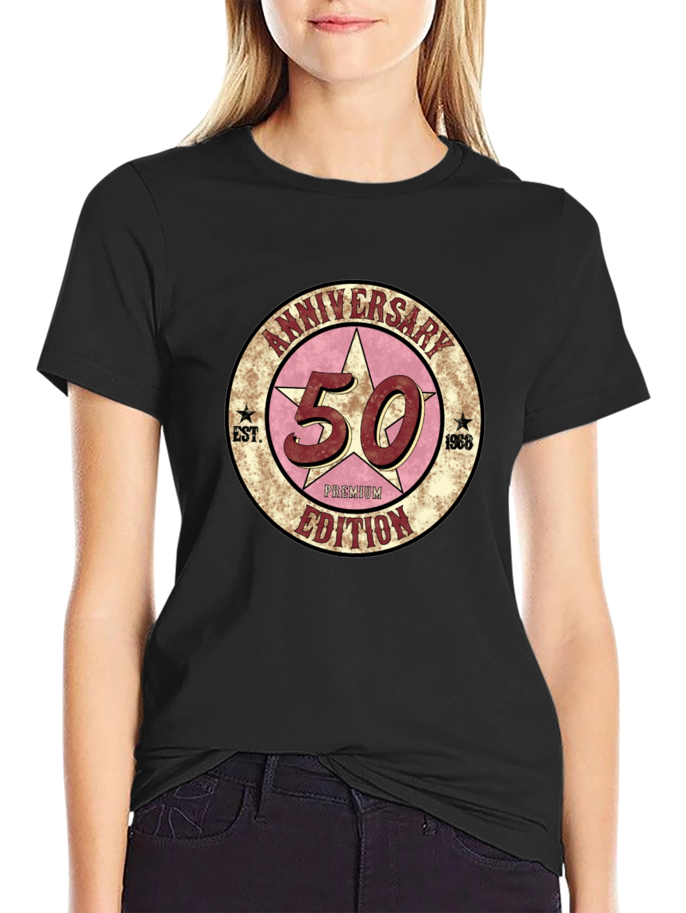 50th Anniversary Premium Edition Black T-Shirt