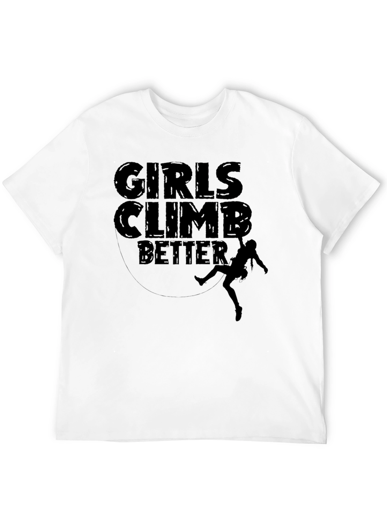 Girls Climb Better Graphic T-Shirt