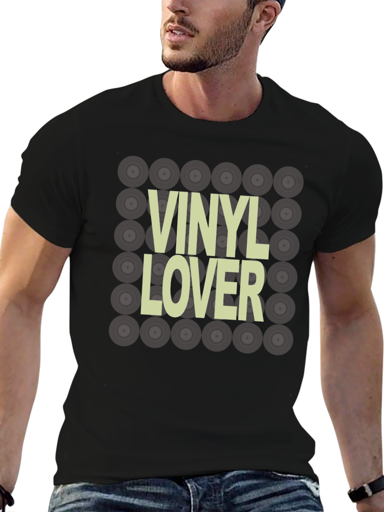 Vinyl Lover Graphic T-Shirt - Music Enthusiast Apparel