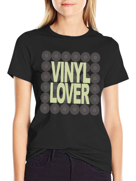 Vinyl Lover Graphic T-Shirt - Music Enthusiast Apparel