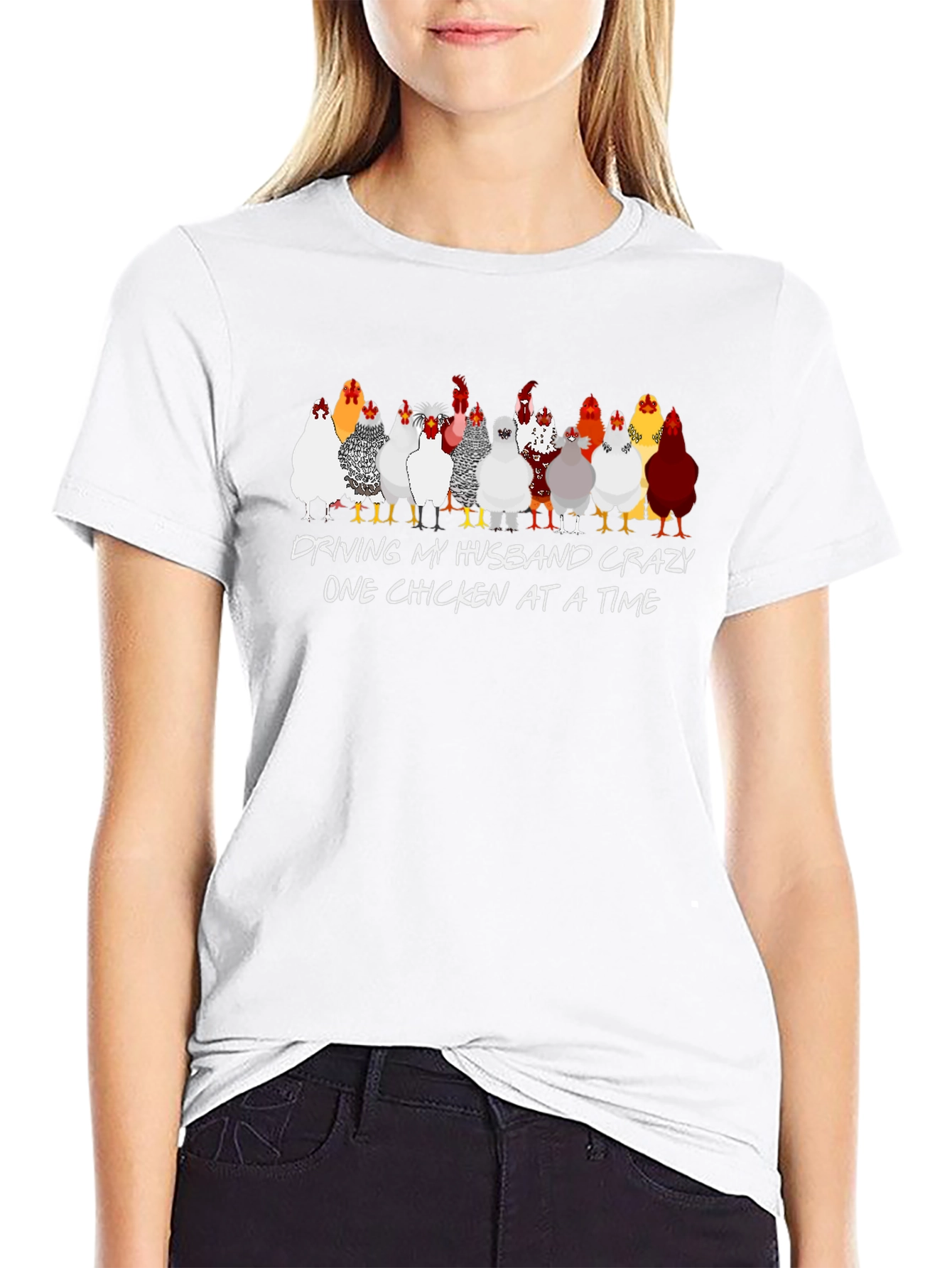 Crazy Chicken Lady T-Shirt
