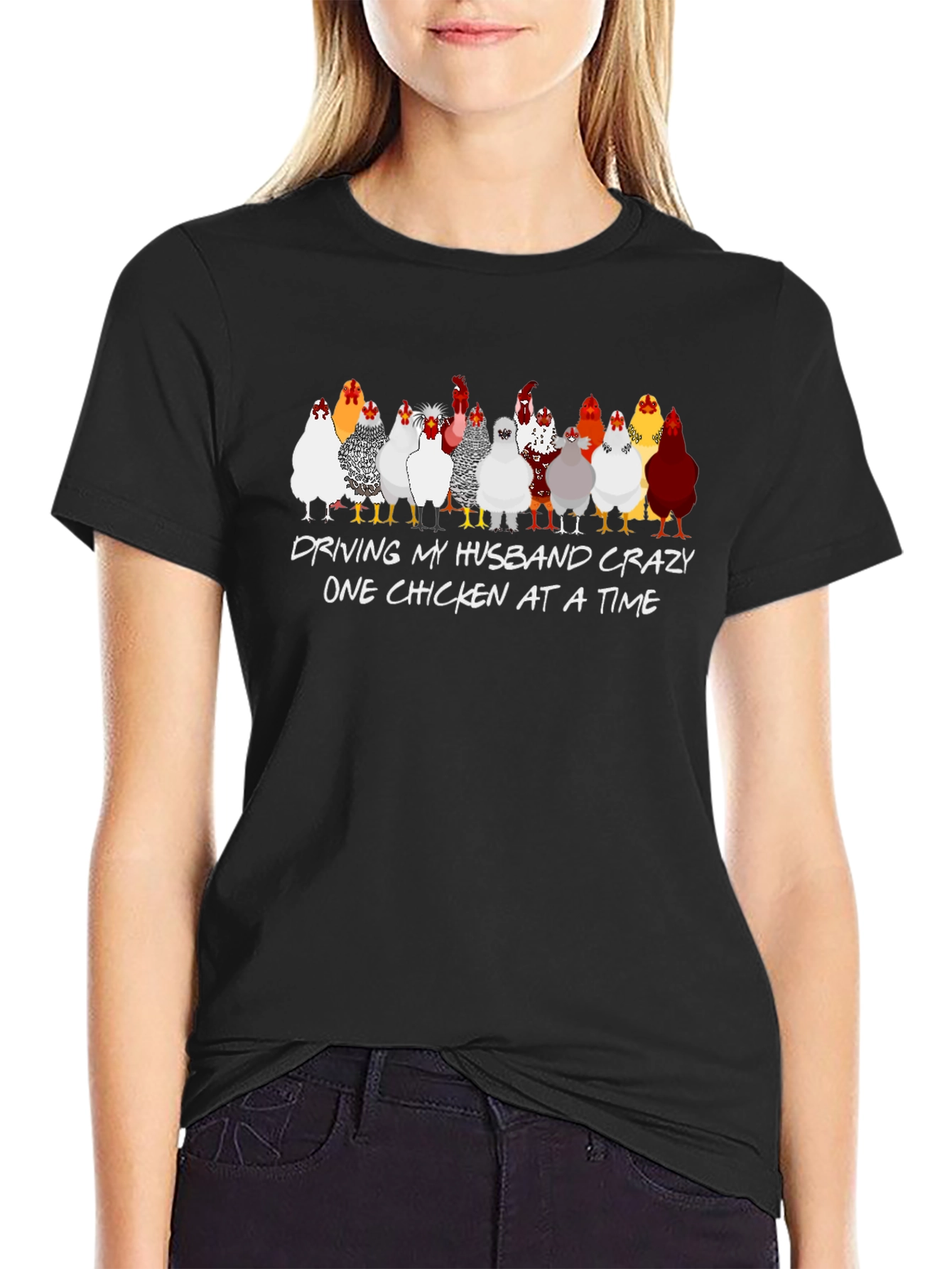 Crazy Chicken Lady T-Shirt