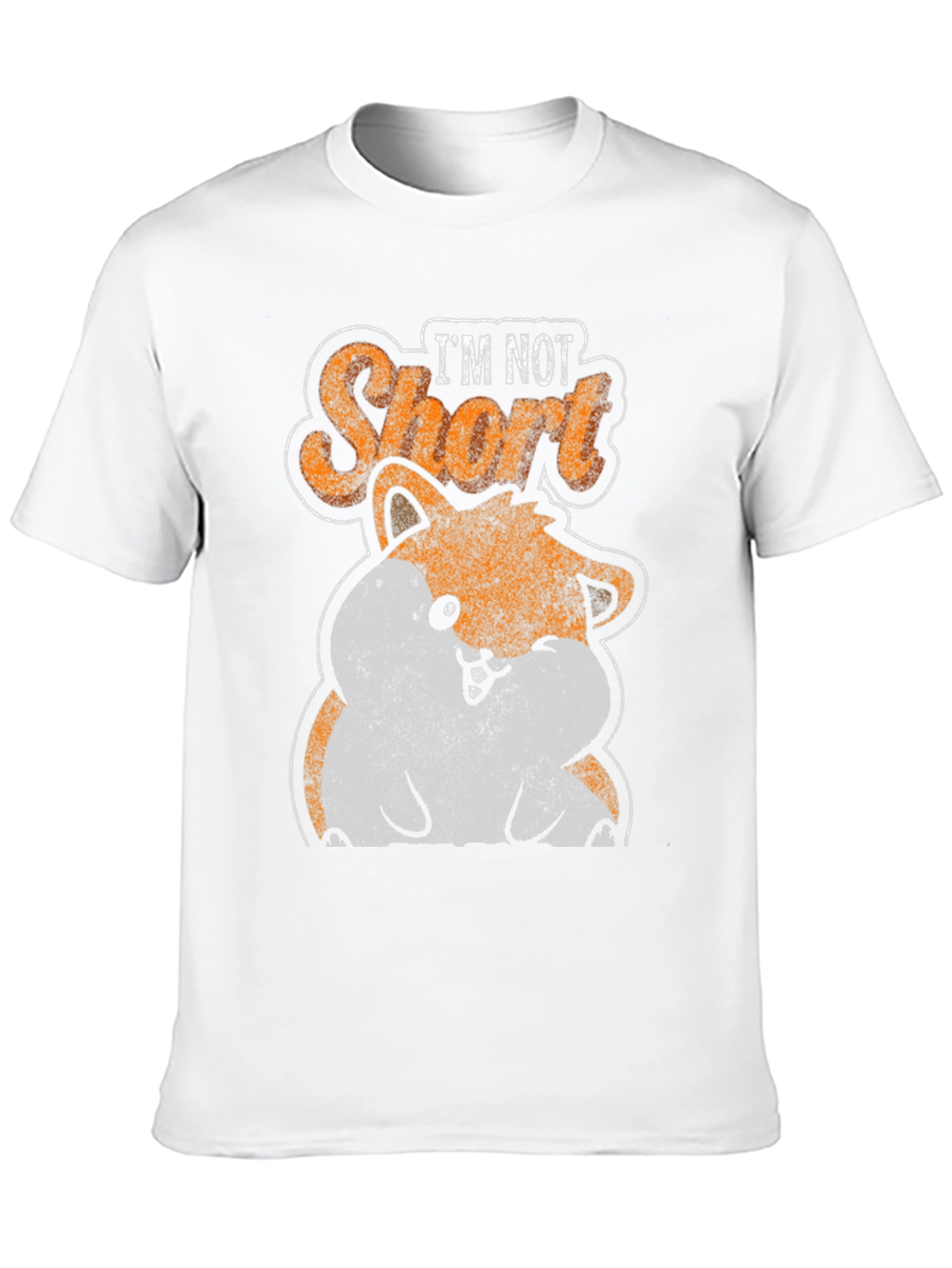 Im Not Short Hamster Graphic Tee