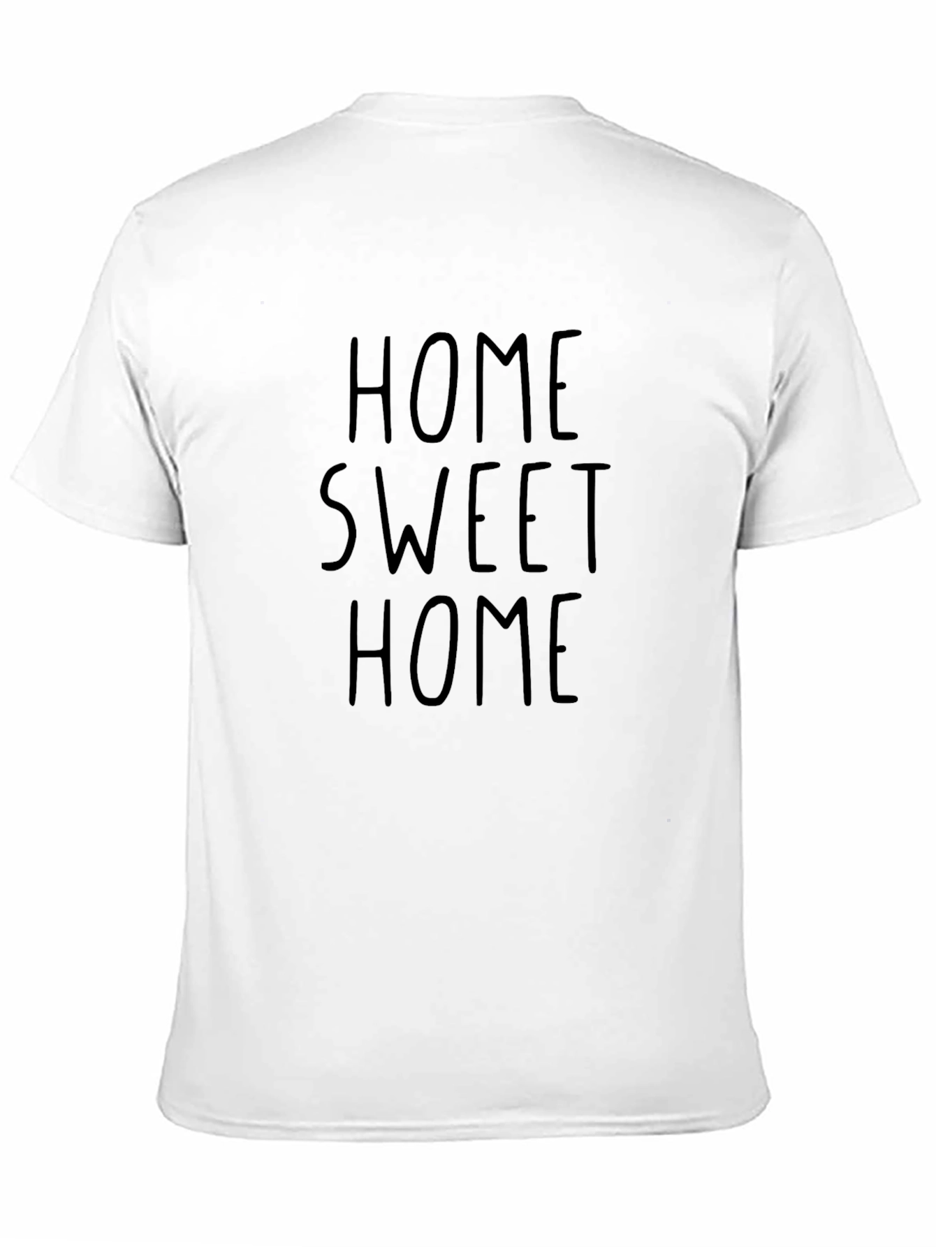 Home Sweet Home Graphic Black T-Shirt