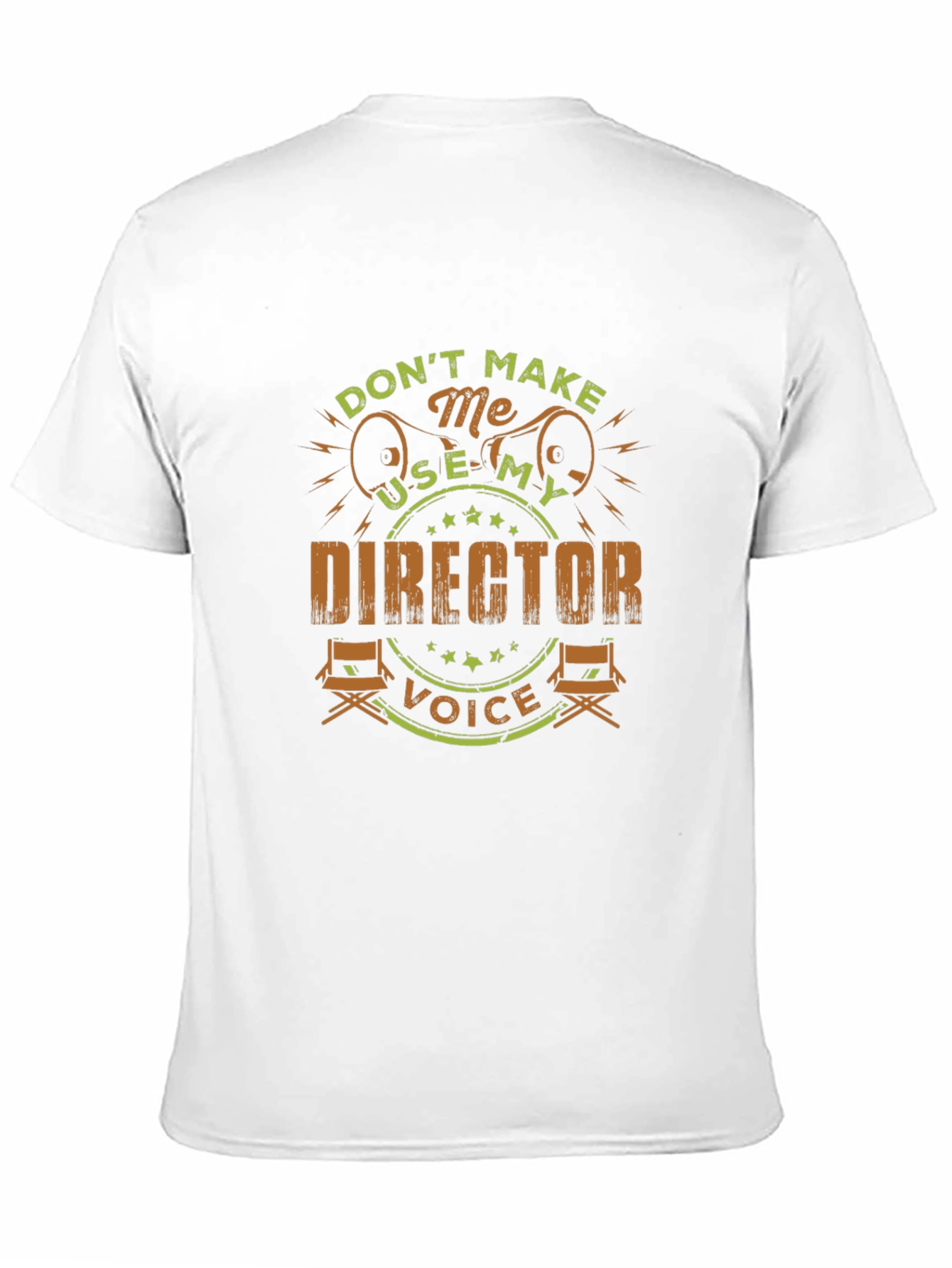 Director Voice T-Shirt - Funny Film Crew Gift