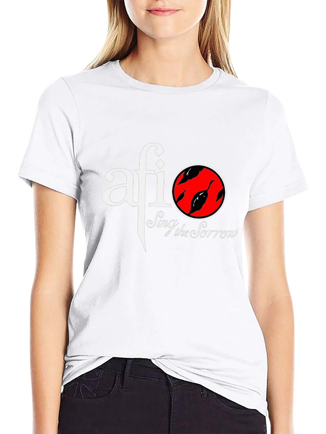 AFI Sing The Sorrow Band T-Shirt - Black