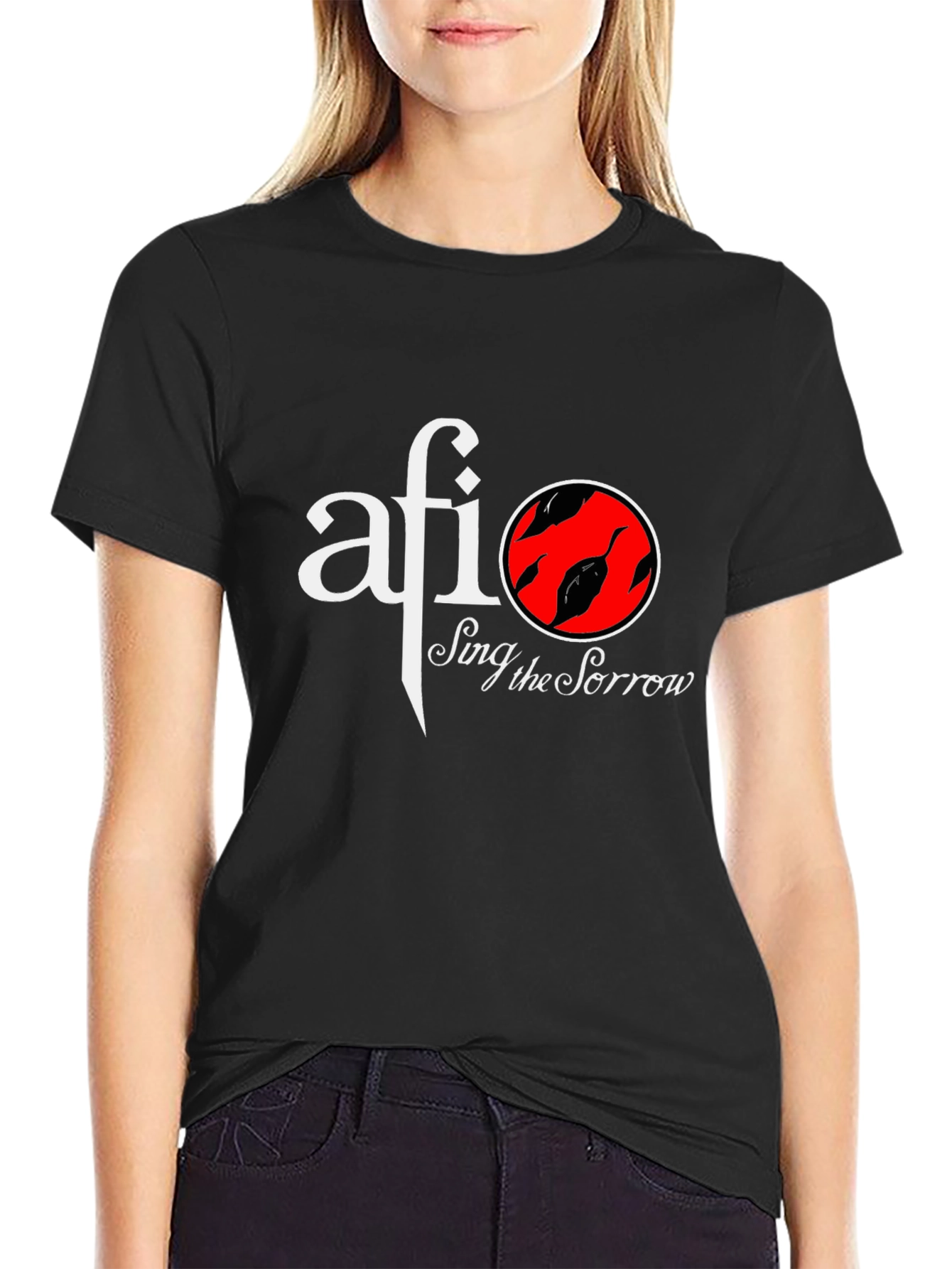 AFI Sing The Sorrow Band T-Shirt - Black