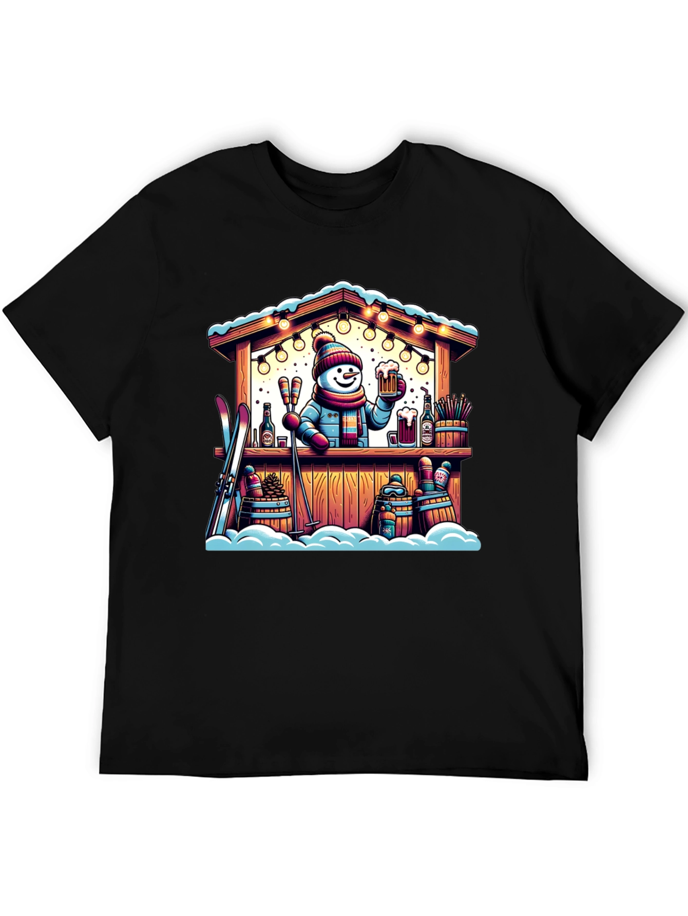 Winter Brew Snowman T-Shirt