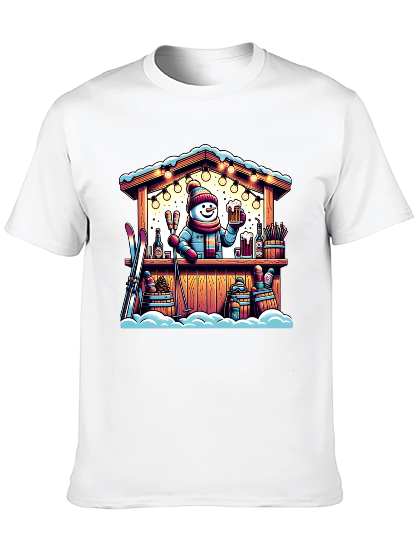 Winter Brew Snowman T-Shirt