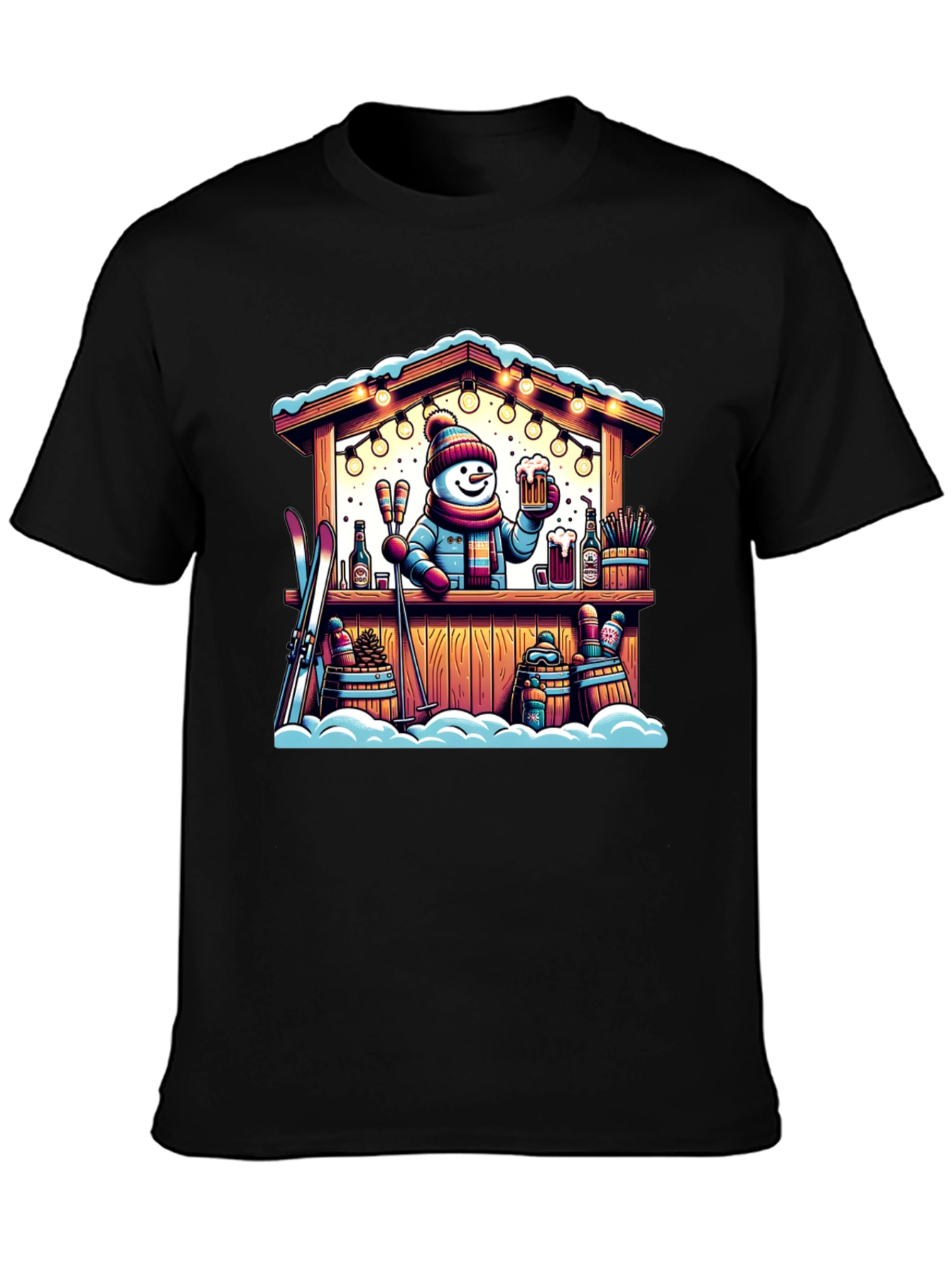 Winter Brew Snowman T-Shirt