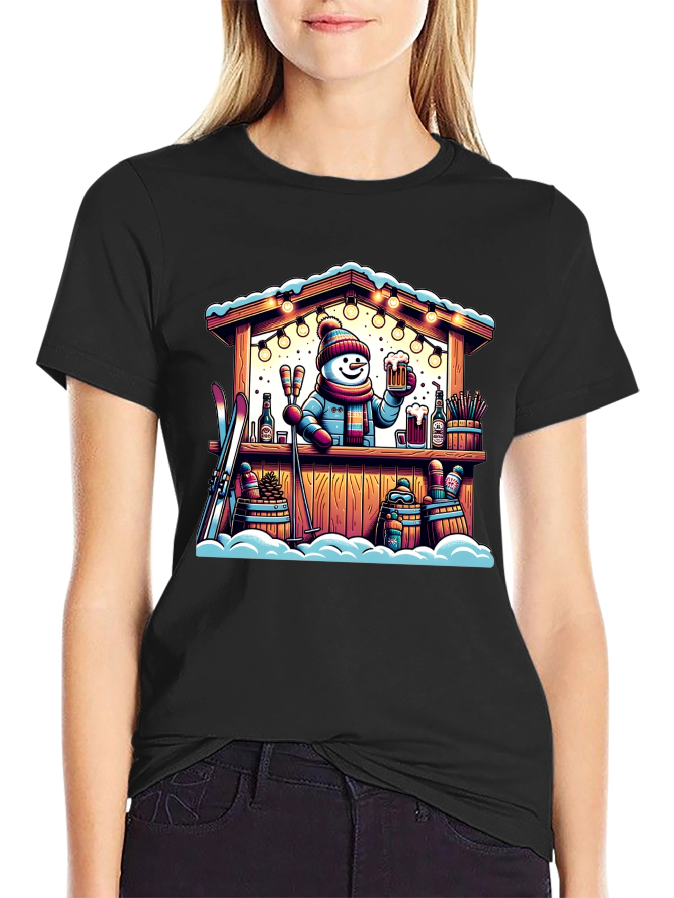 Winter Brew Snowman T-Shirt