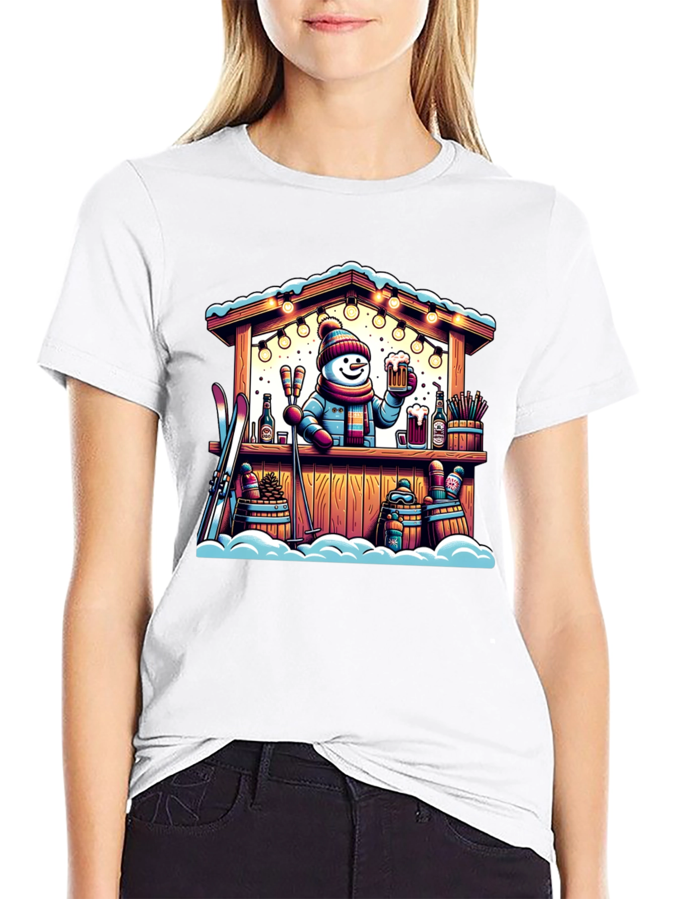 Winter Brew Snowman T-Shirt