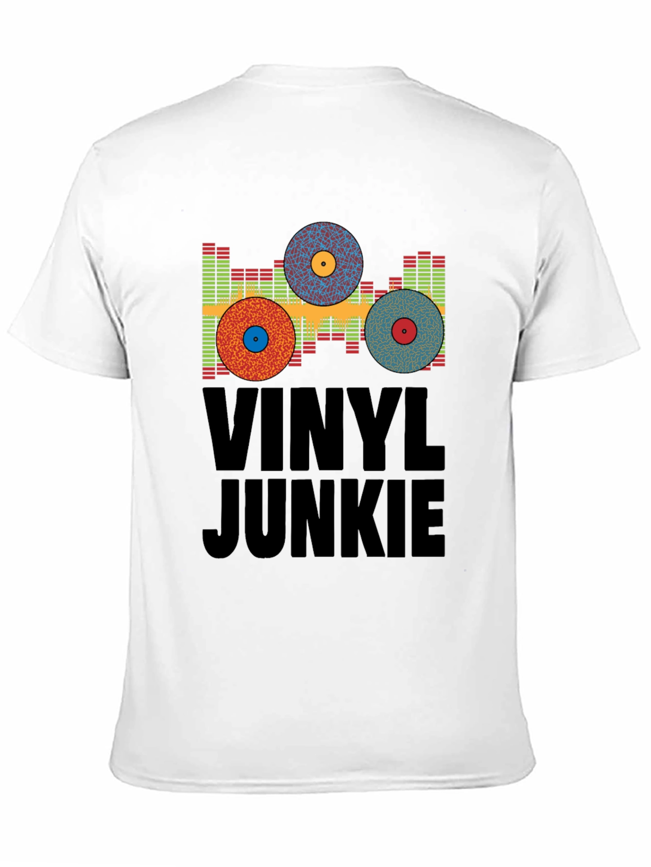 Vinyl Junkie Graphic Tee
