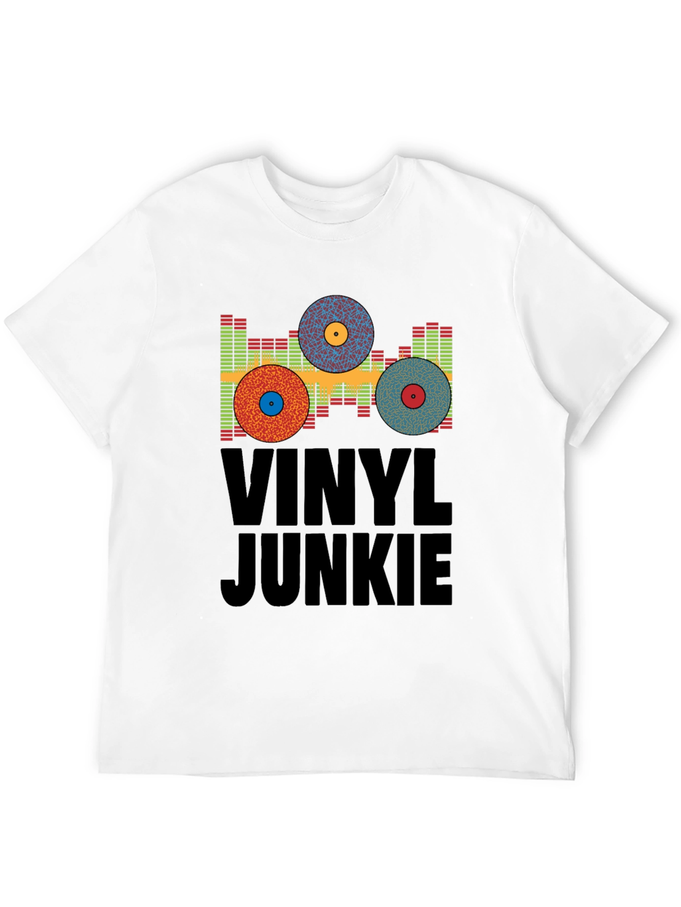 Vinyl Junkie Graphic Tee