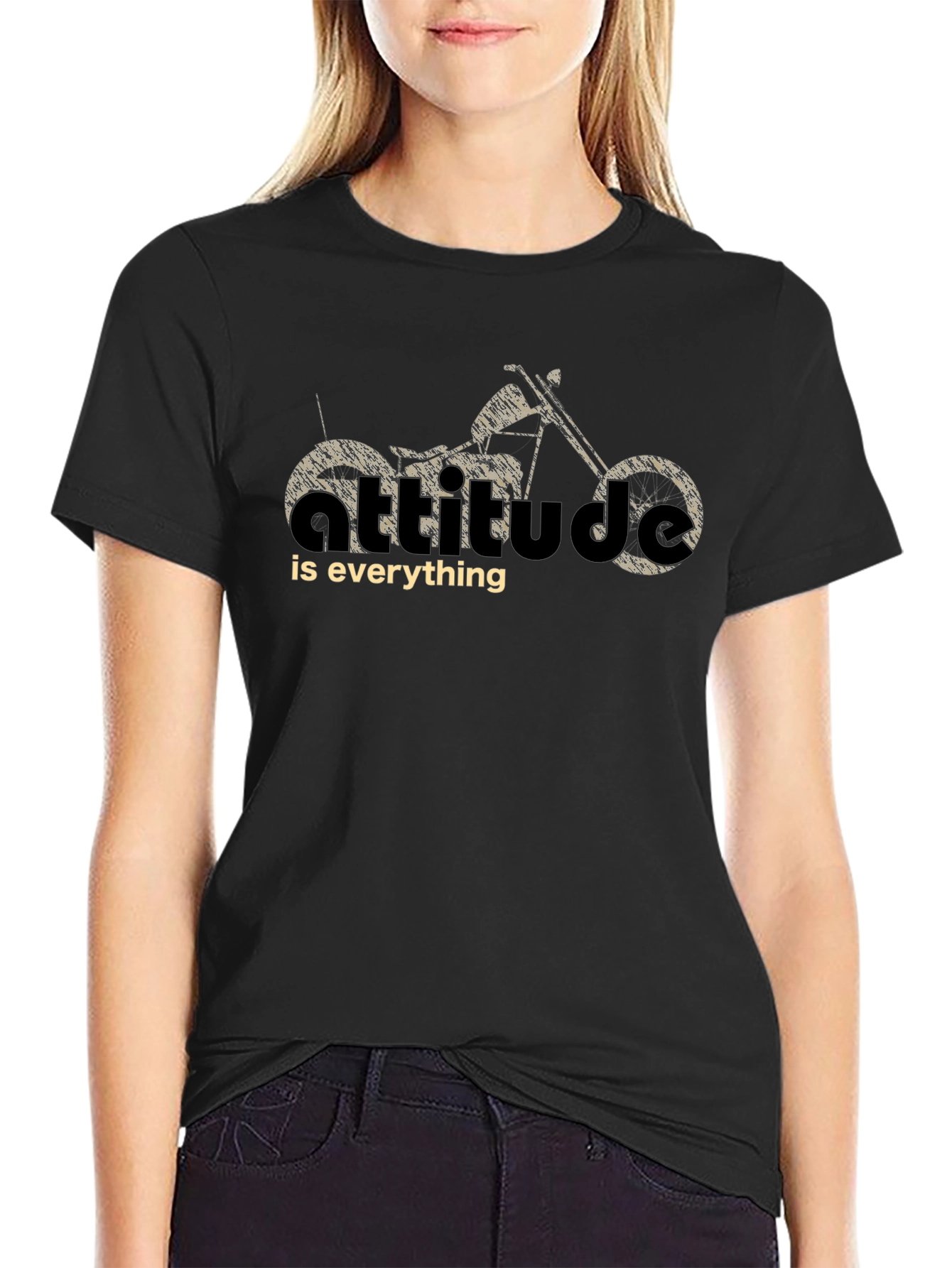 Attitude is Everything Motorcycle T-Shirt