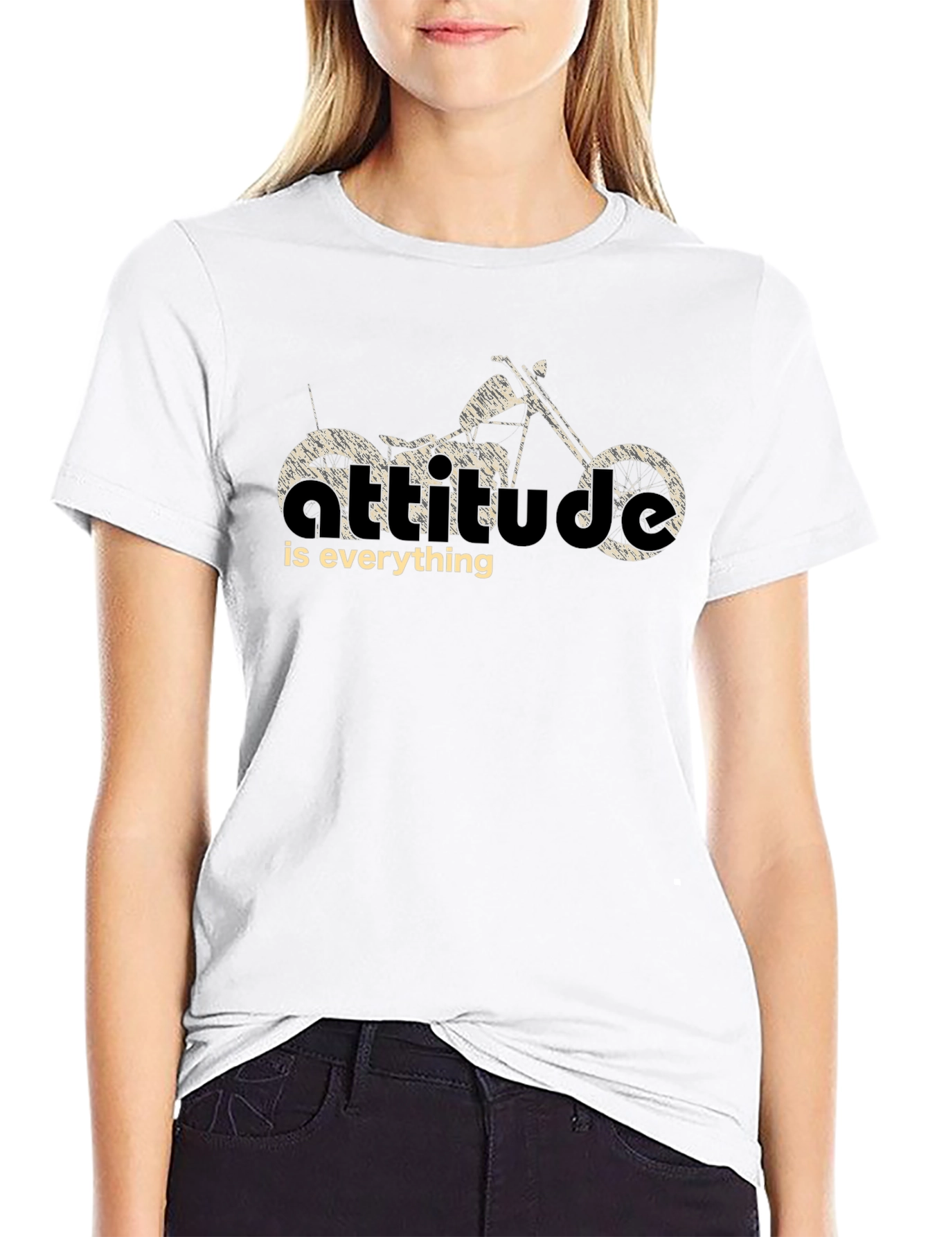 Attitude is Everything Motorcycle T-Shirt