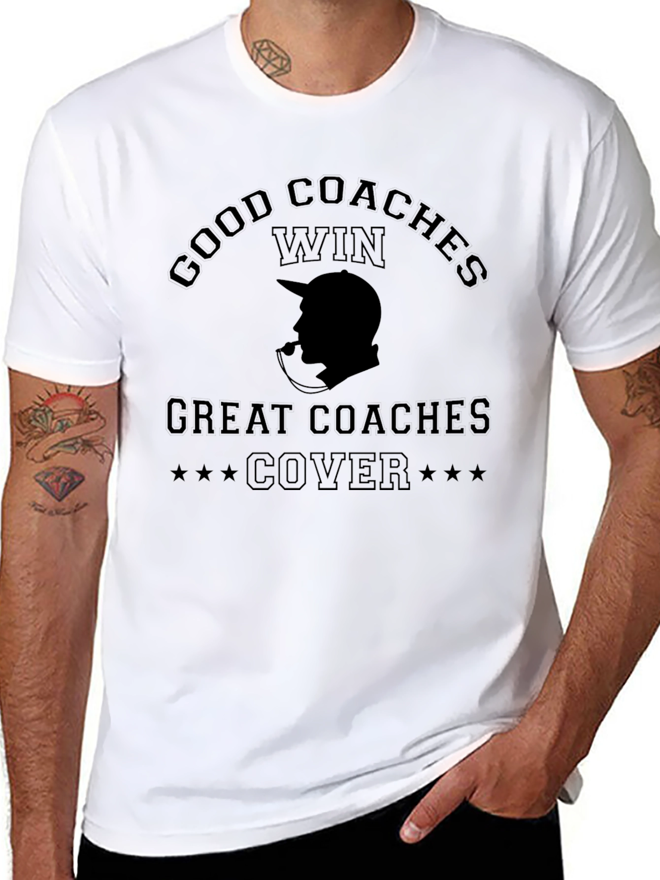 Good Coaches Win Great Coaches Cover T-Shirt