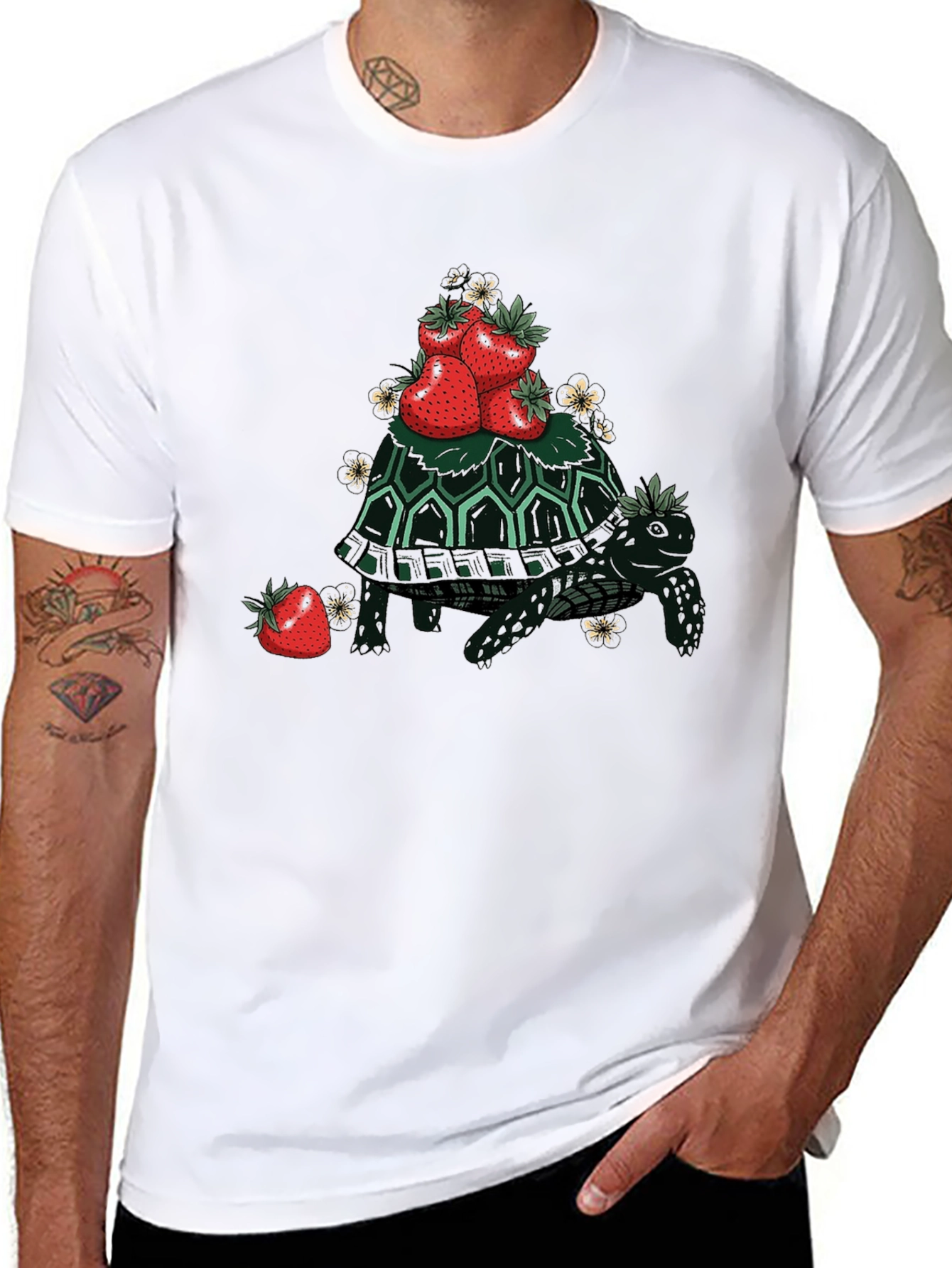 Strawberry Turtle T-Shirt