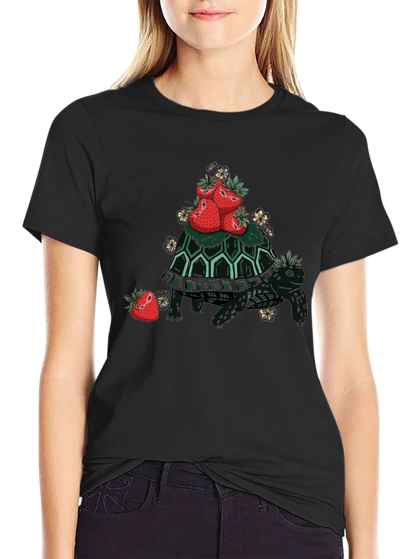 Strawberry Turtle T-Shirt