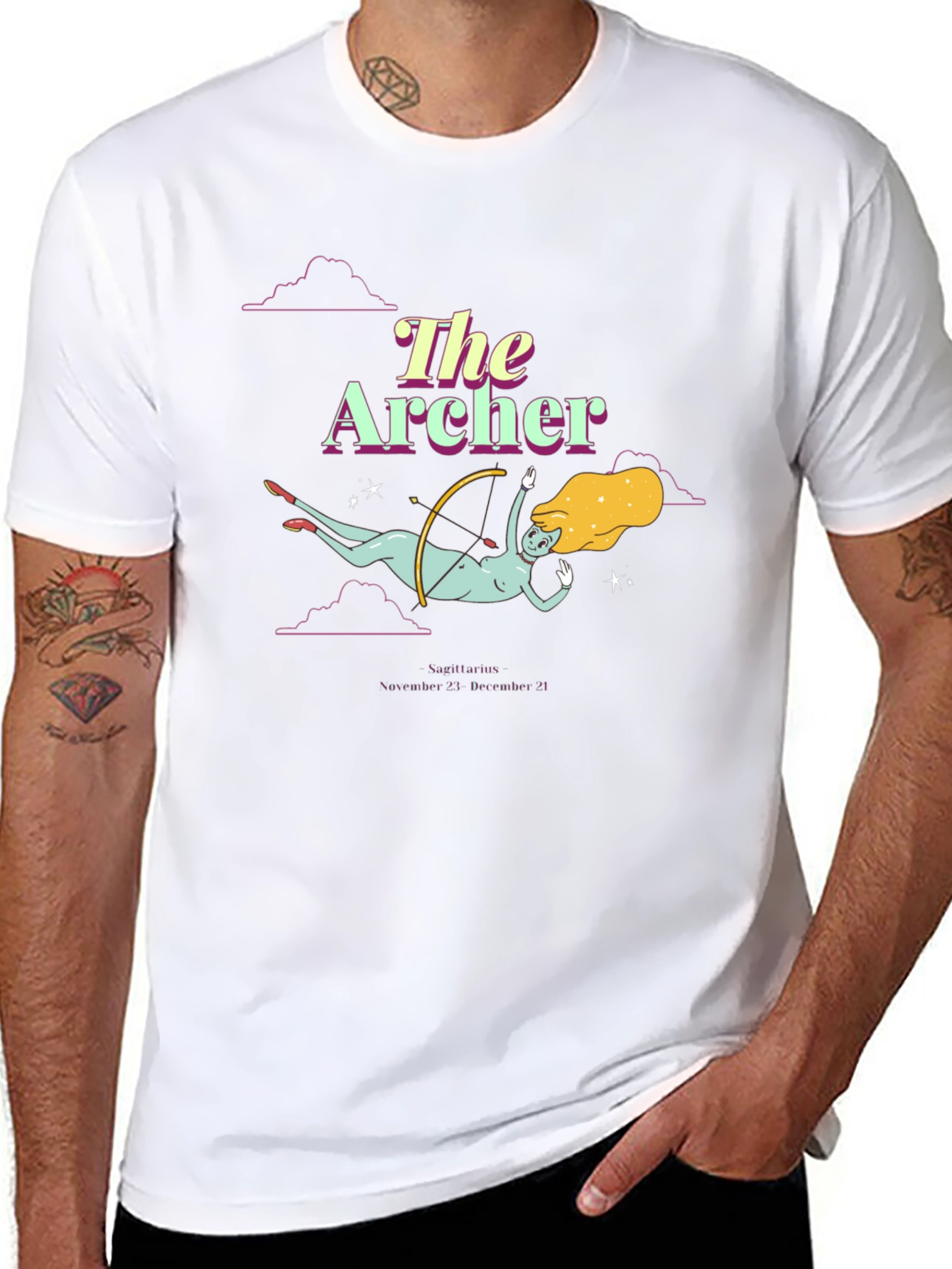 The Archer Zodiac T-Shirt Sagittarius Nov-Dec