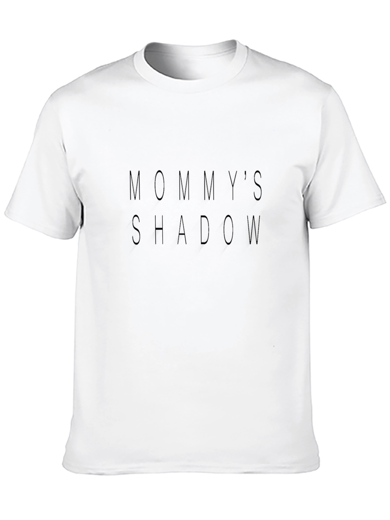 Mommys Shadow Graphic T-Shirt - Black