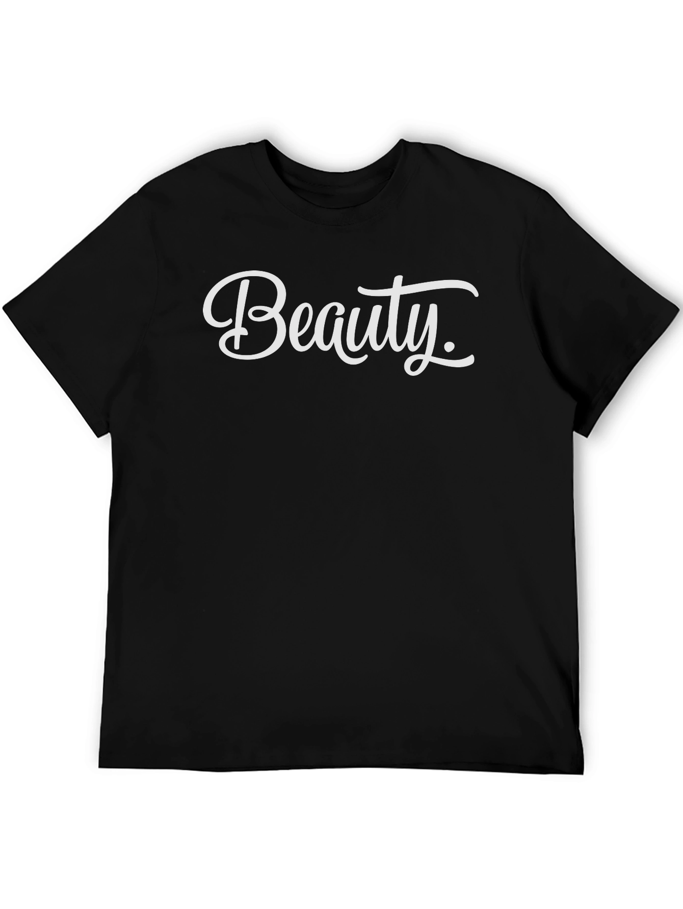 Beauty Script Black T-Shirt