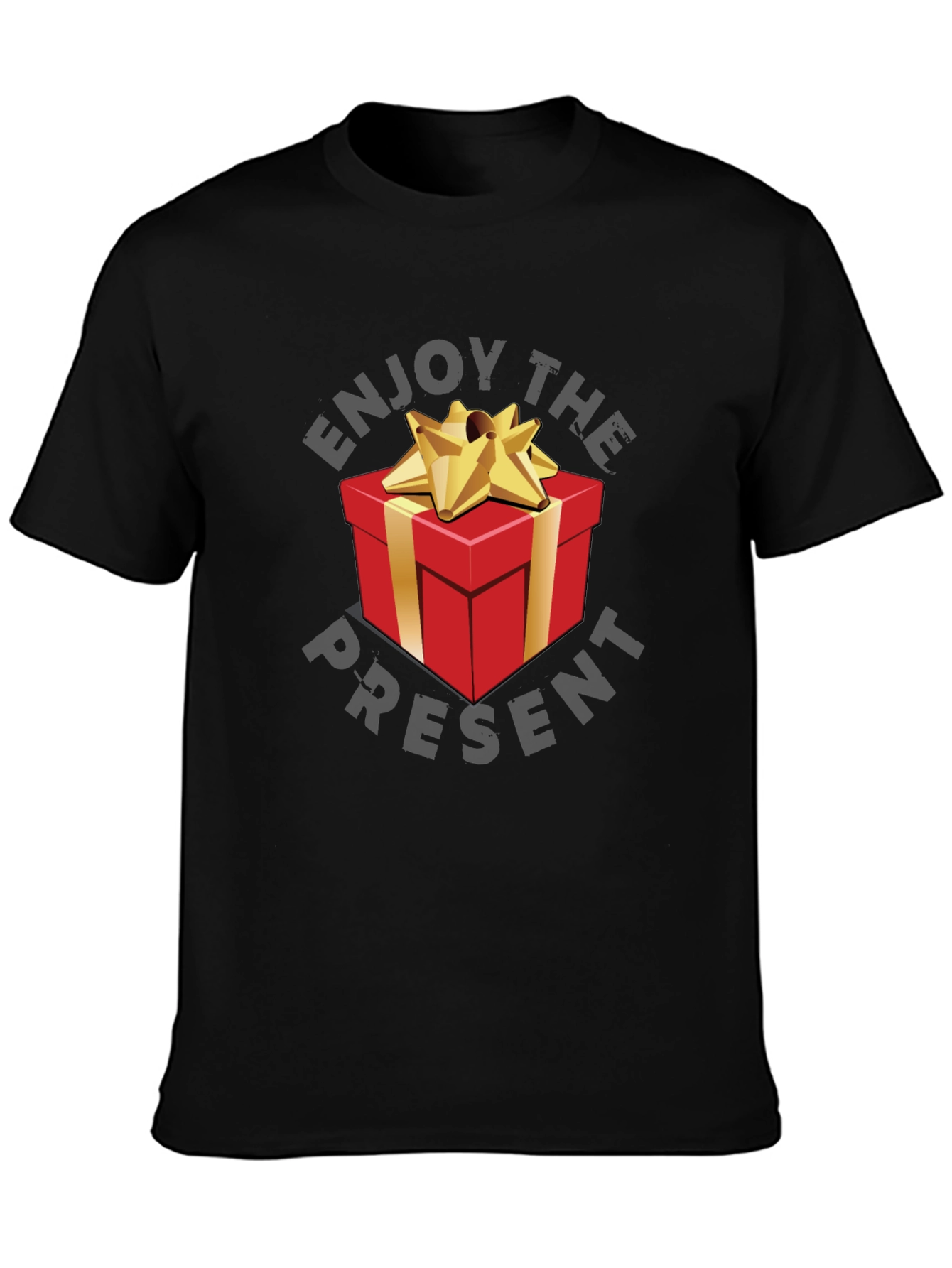 Enjoy The Present Graphic T-Shirt
