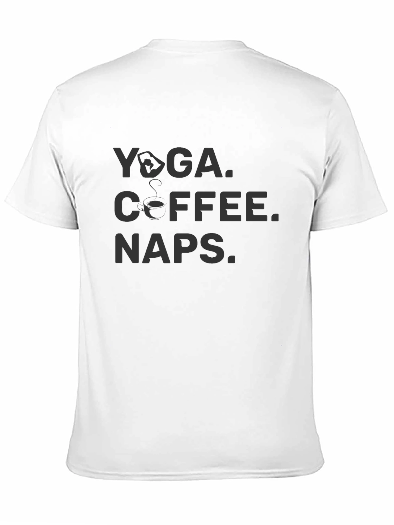 Yoga Coffee Naps Graphic Tee
