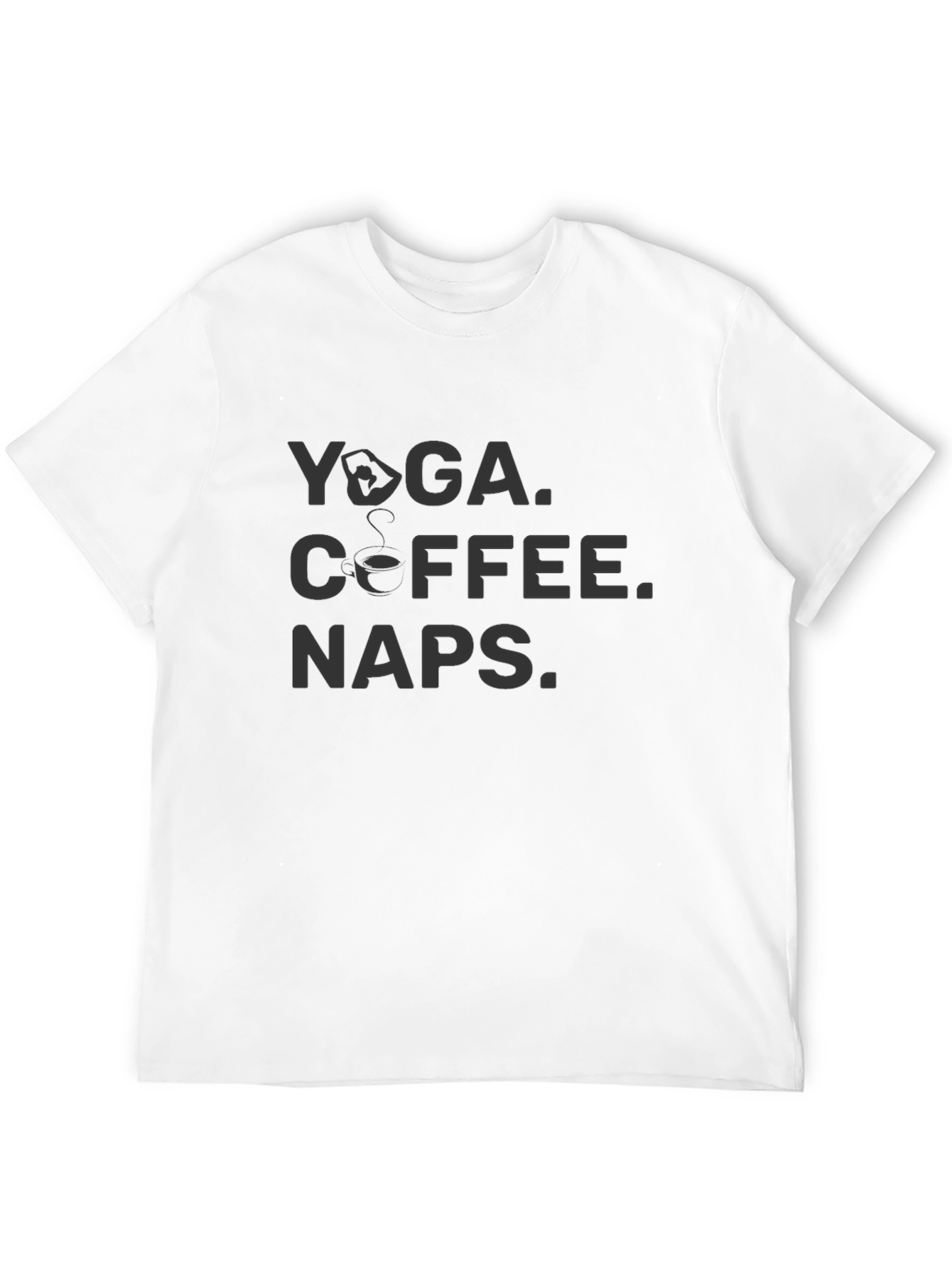 Yoga Coffee Naps Graphic Tee