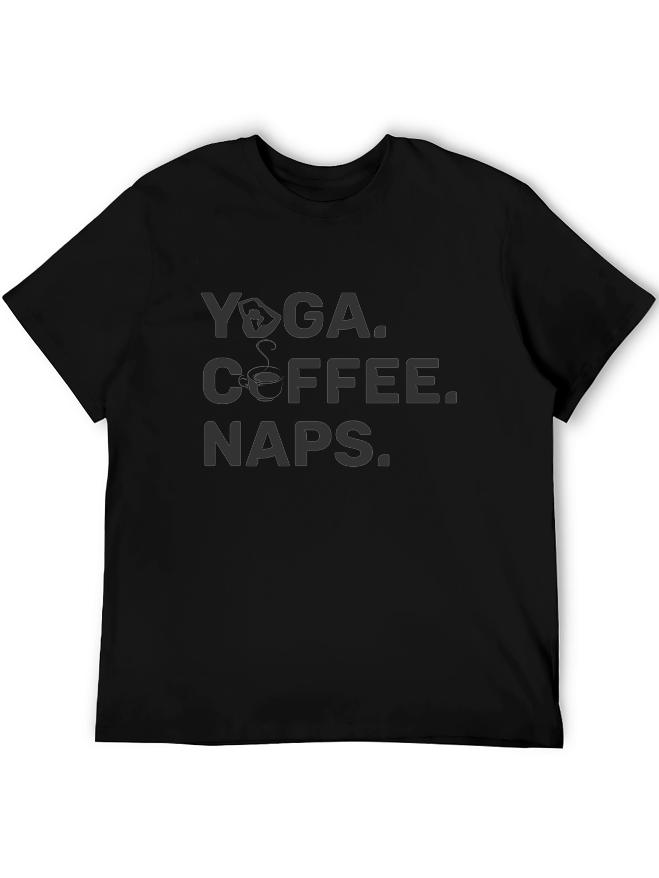 Yoga Coffee Naps Graphic Tee