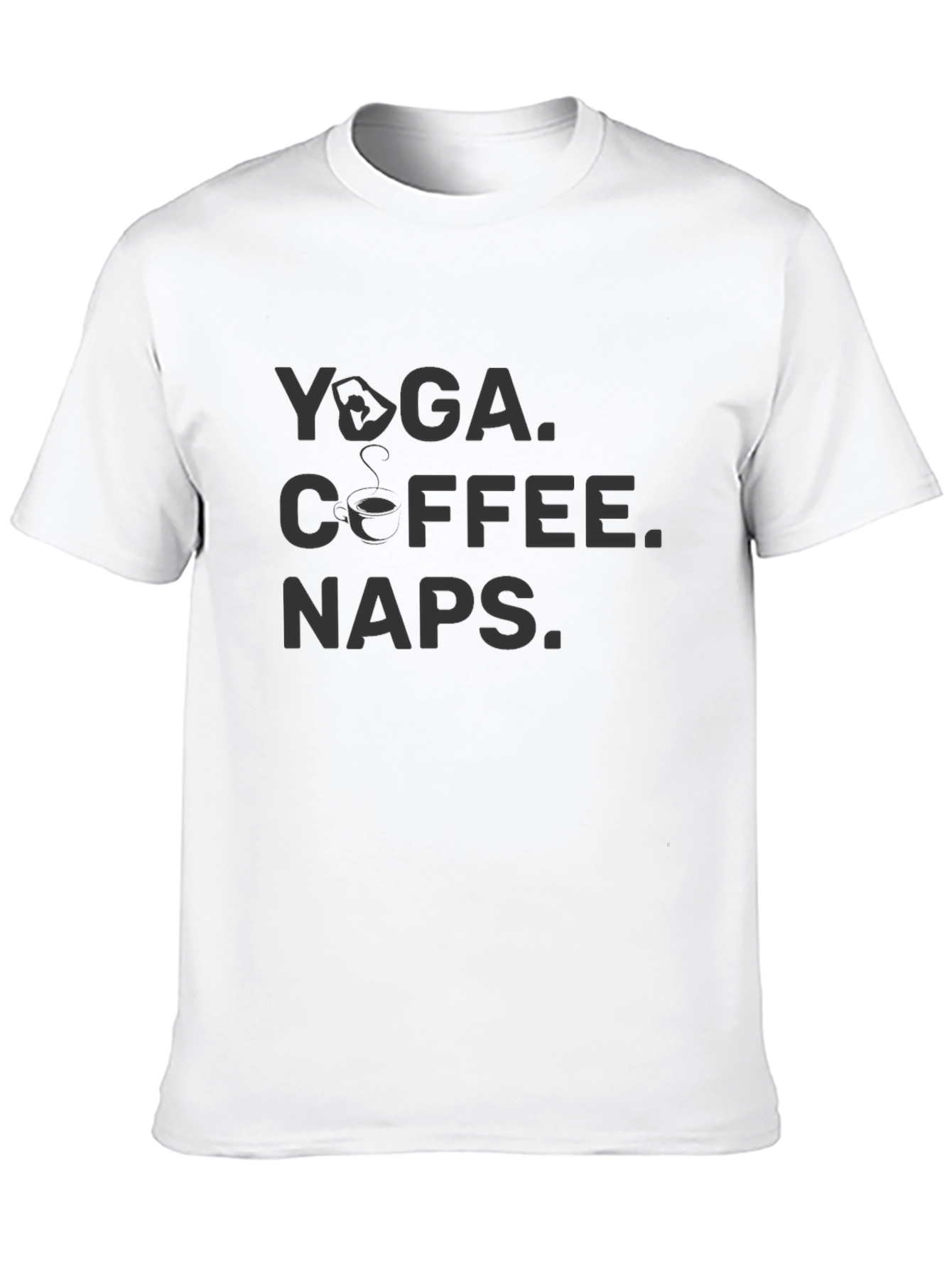 Yoga Coffee Naps Graphic Tee